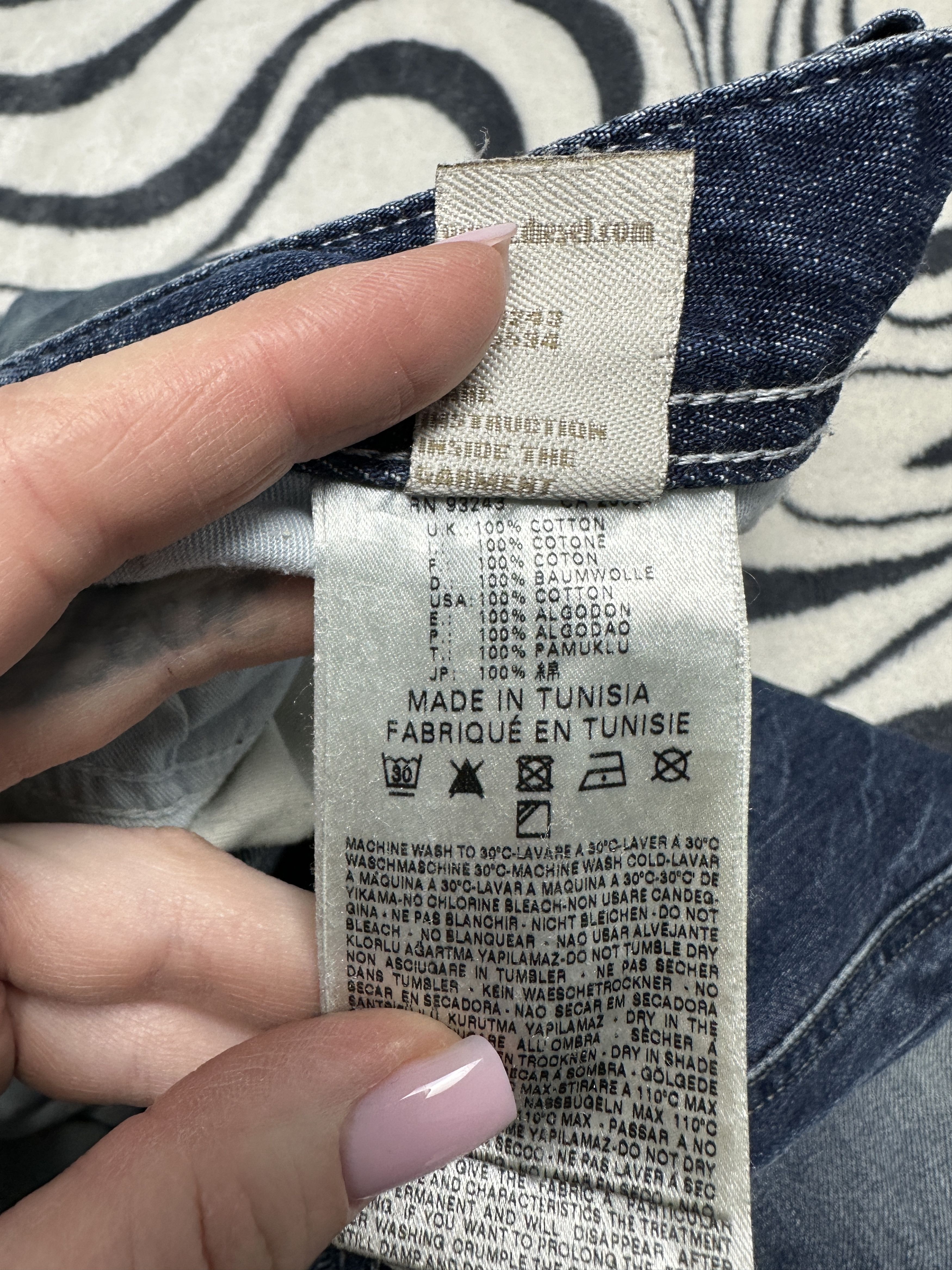 Diesel Diesel Darron Mens Denim Pants Jeans Size US 33 - 5 Thumbnail