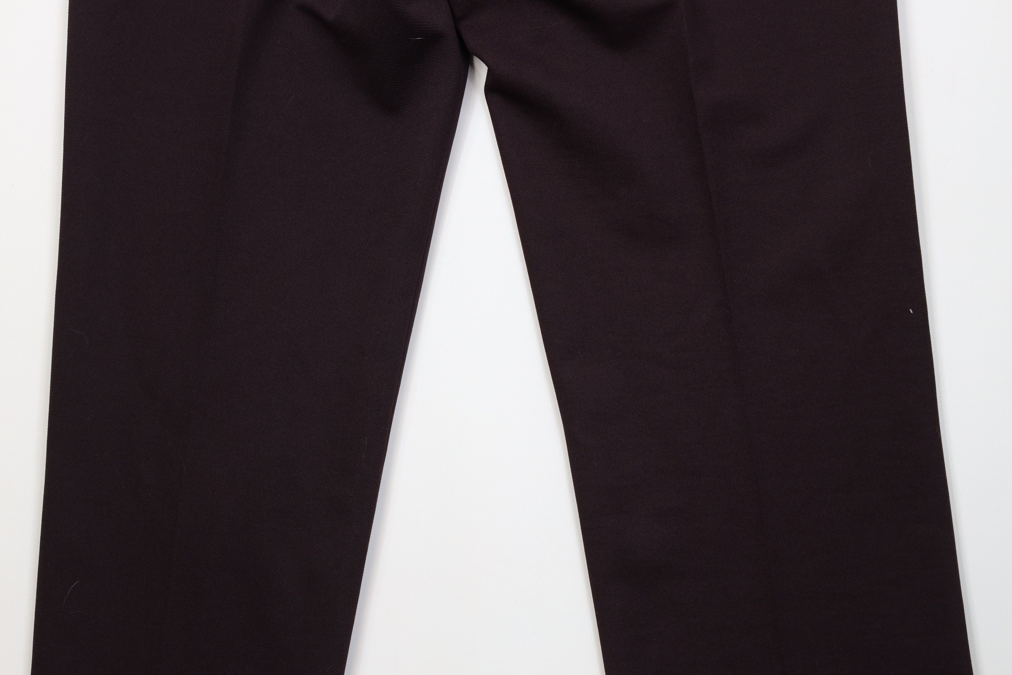 Vintage Vintage 70s Streetwear Flared Wide Leg Chino Pants Purple Size US 34 / EU 50 - 9 Thumbnail