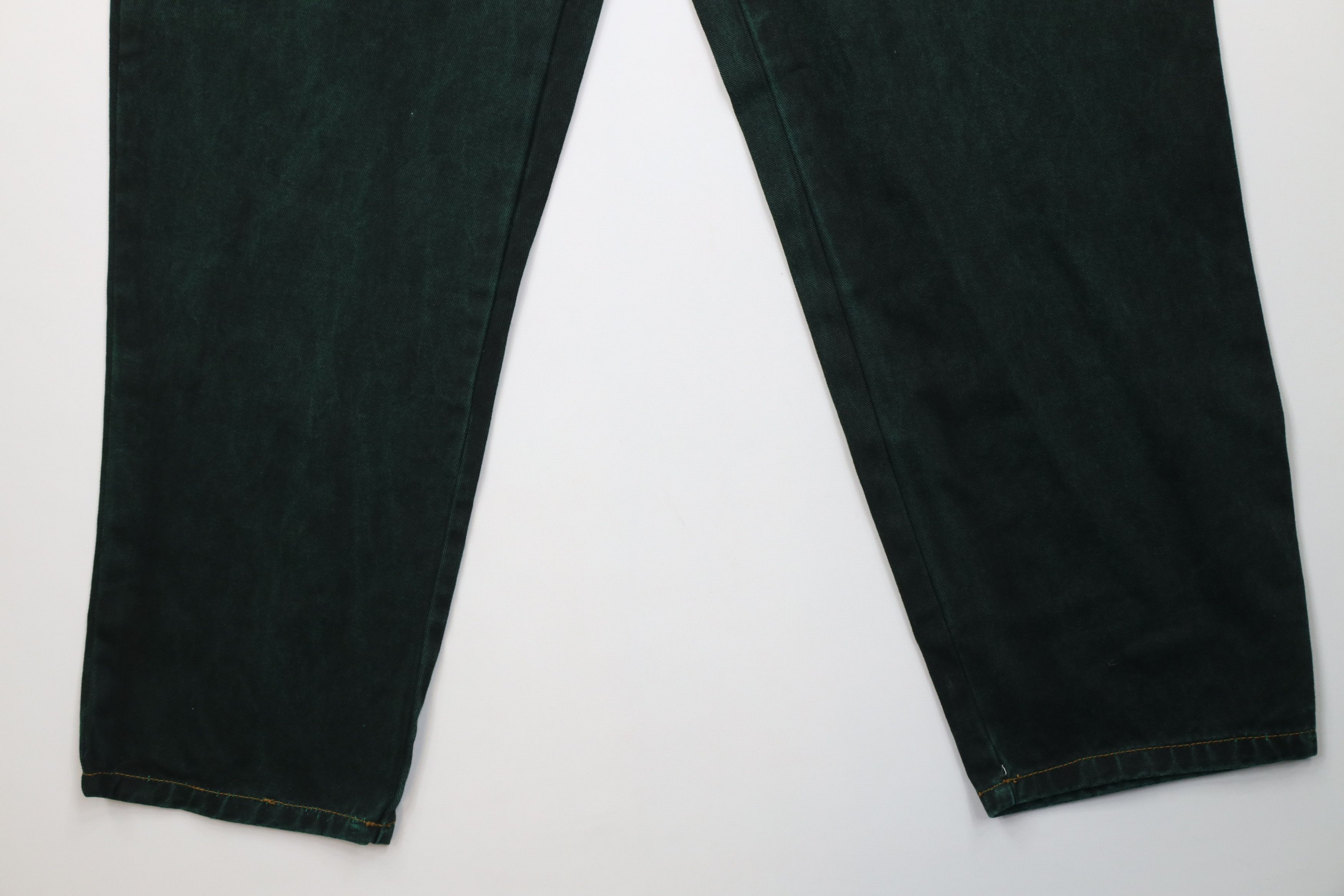 Vintage Deadstock Vintage 90s Streetwear Wash Skateboard Jeans Green Size US 36 / EU 52 - 4 Thumbnail