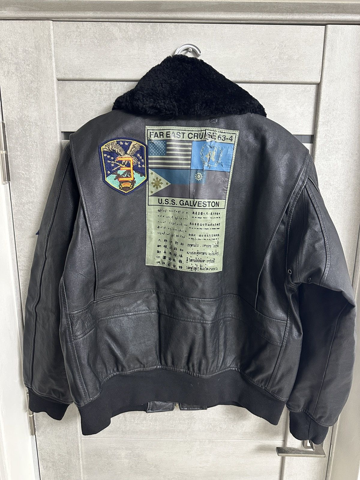 Avirex armed forces manufacturer G-1 Top Gun avirex jacket leather Size US XXL / EU 58 / 5 - 10 Thumbnail