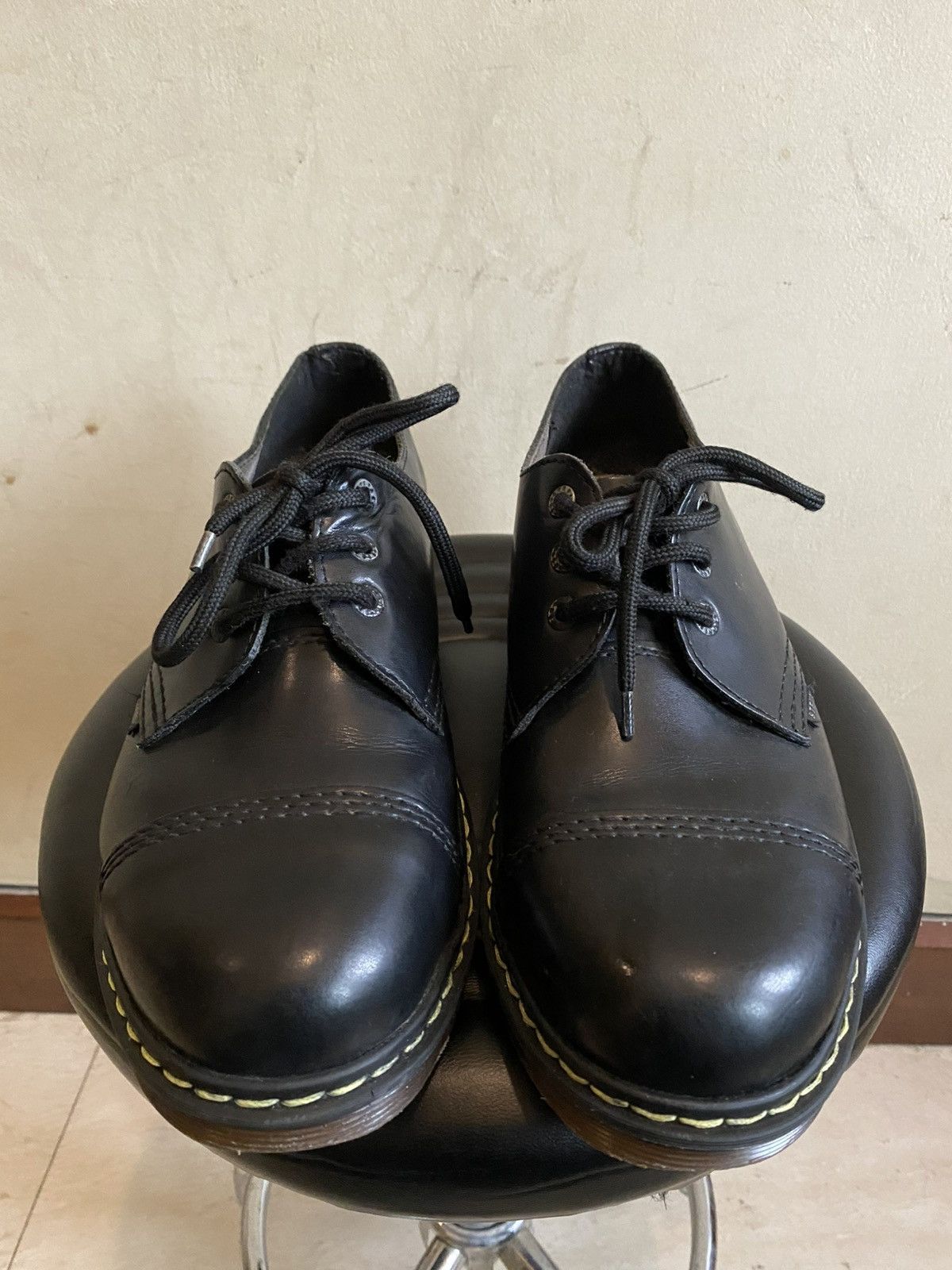 Vintage Steel English style low boots leather Size US 12 / EU 45 - 7 Thumbnail