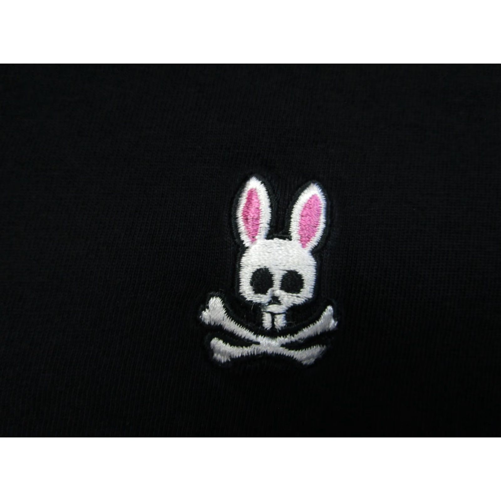 Psycho Bunny Psycho Bunny Shirt Mens 3XL Black V-Neck Pima Cotton Skull Logo Tagless Tee Size US XXL / EU 58 / 5 - 4 Thumbnail