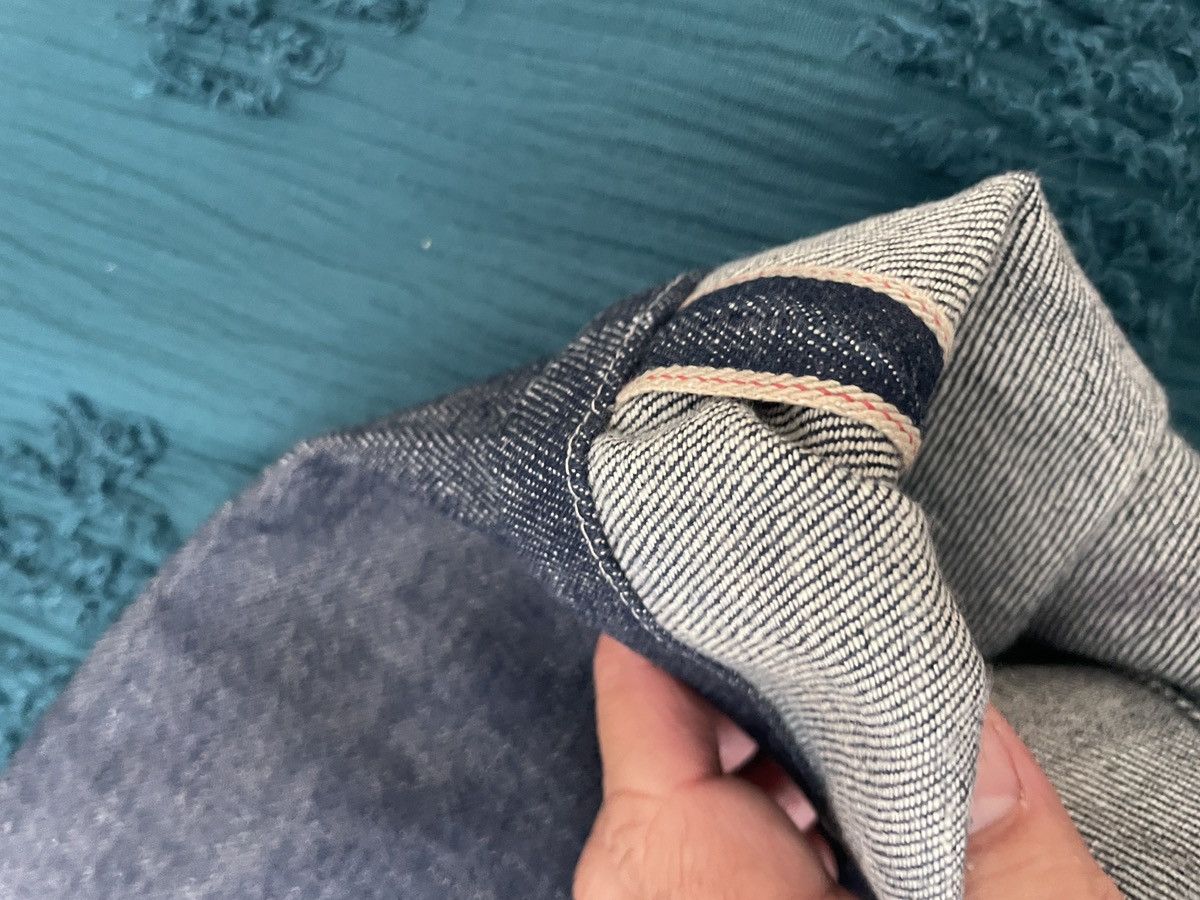 Sandro DK denim Selvedge Button Fly jeans Size US 35 - 13 Thumbnail