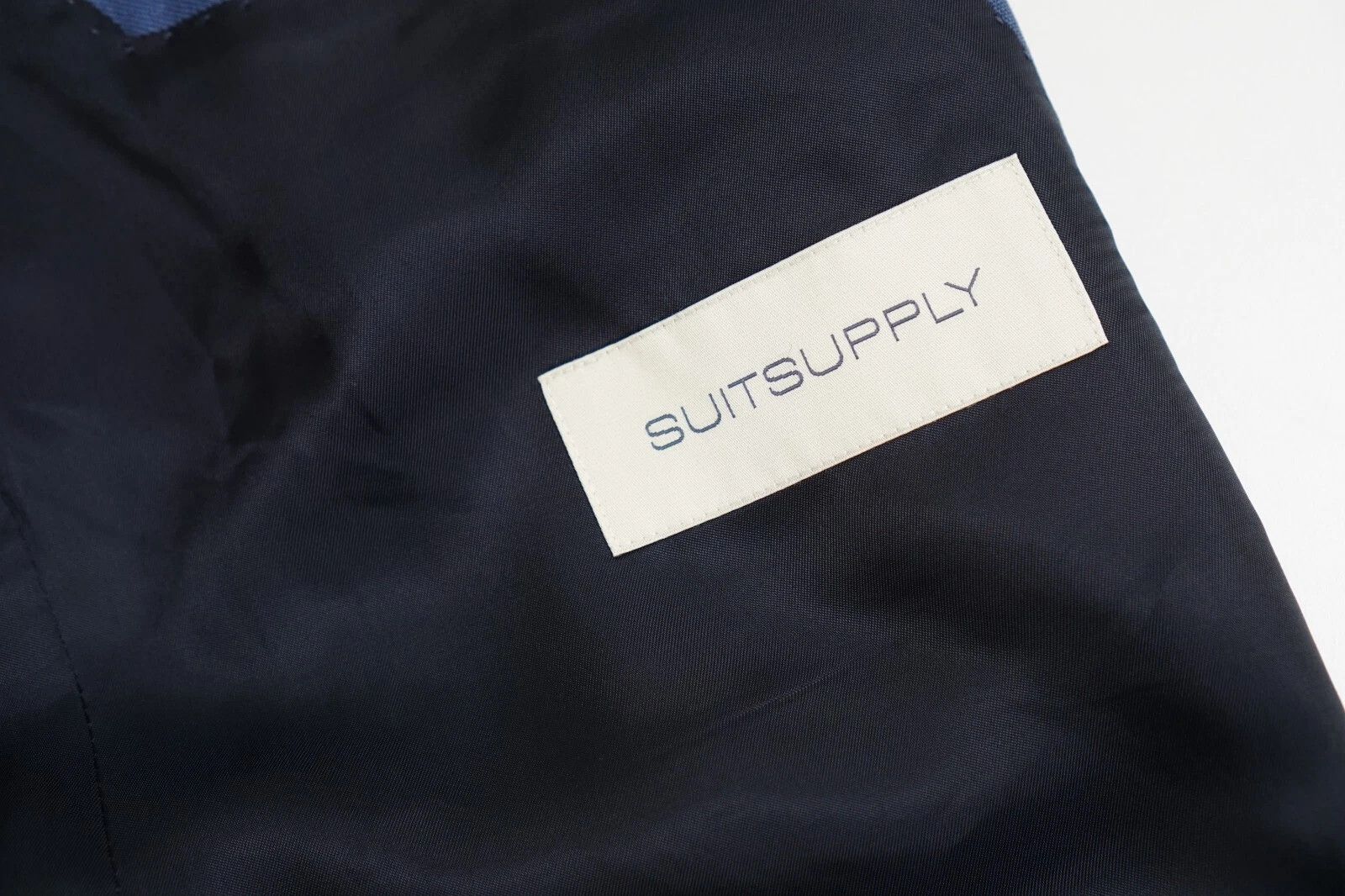 Suitsupply Men Suitsupply Blazer La Spalla Blue Wool EThomas UK/US40L Size 40L - 5 Thumbnail