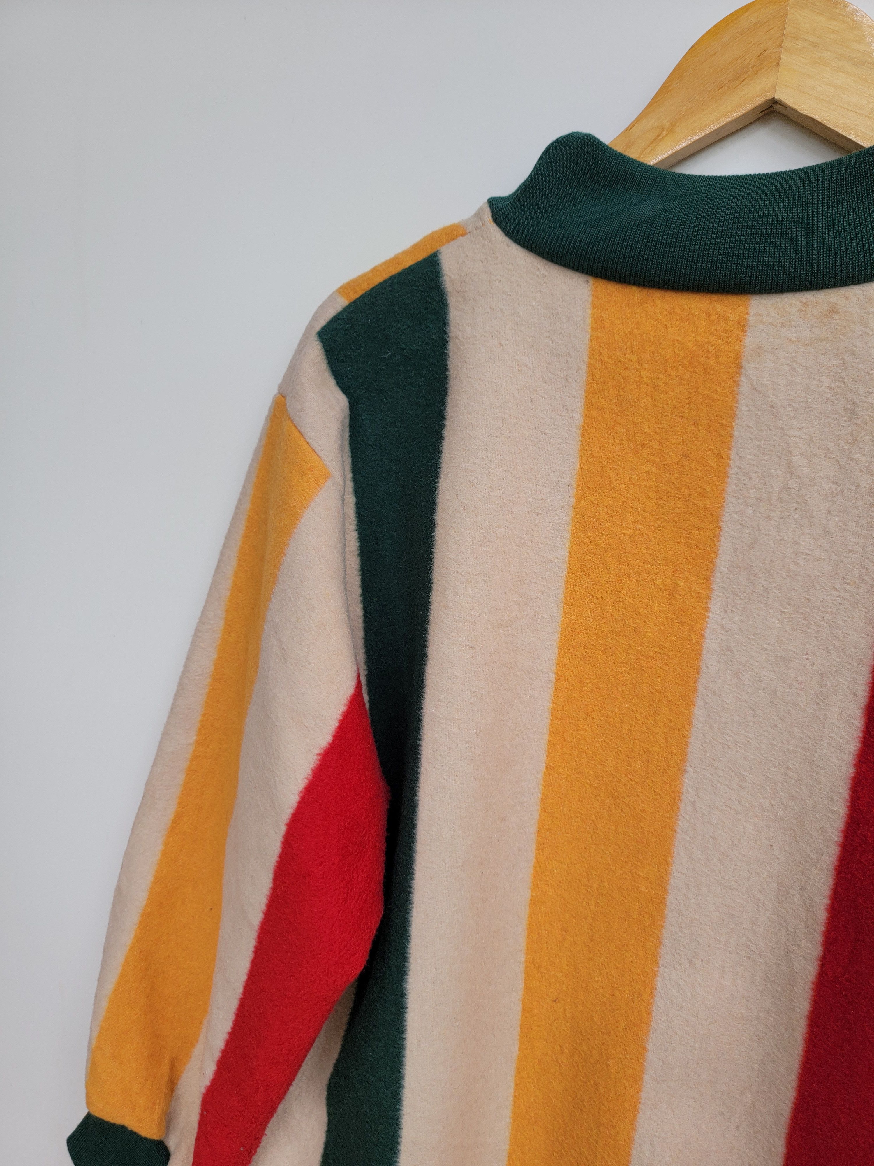 Vintage Vintage Wool Sweater Stripe Size US L / EU 52-54 / 3 - 7 Thumbnail