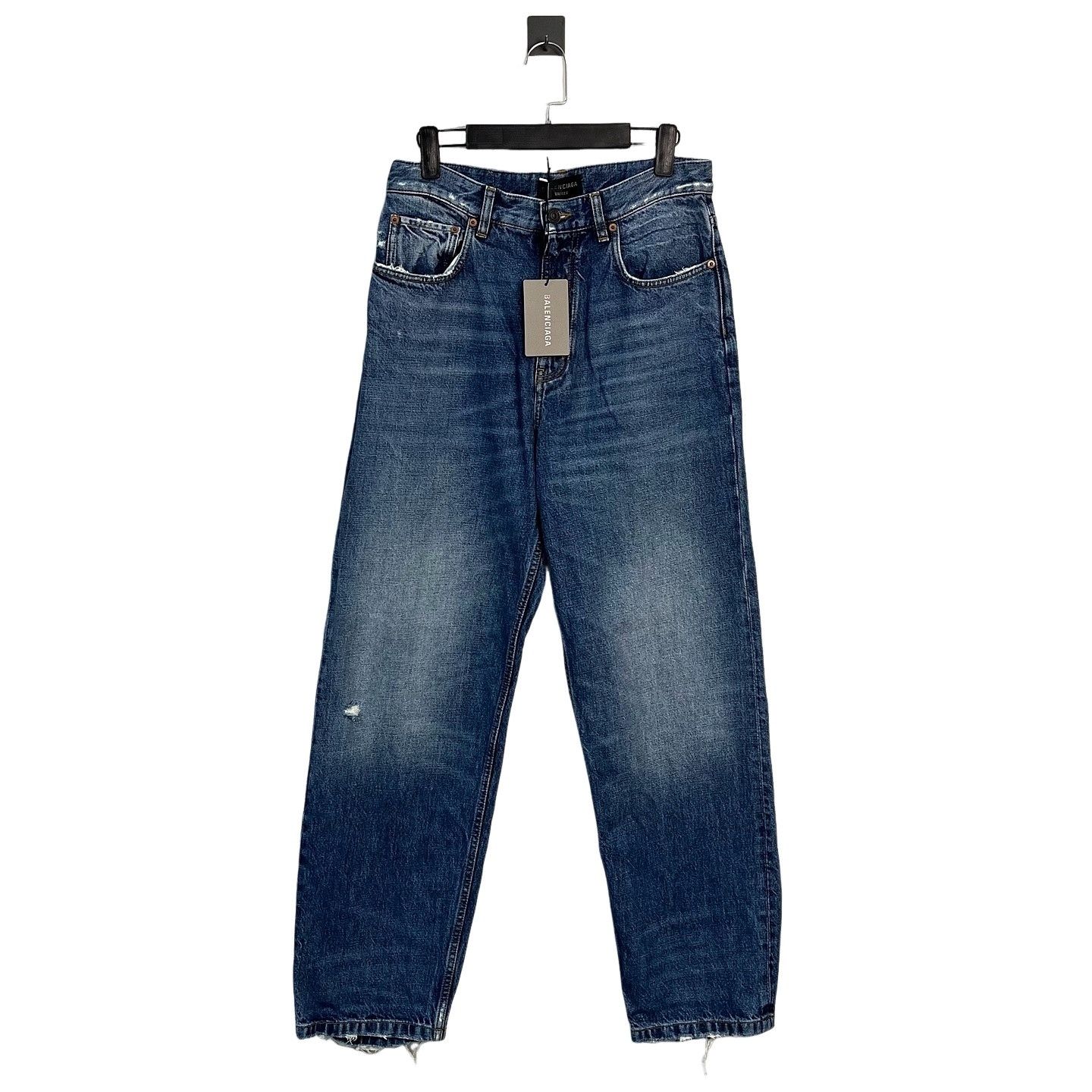 Balenciaga Balenciaga Denim Size Sticker Jeans Size XS | Grailed
