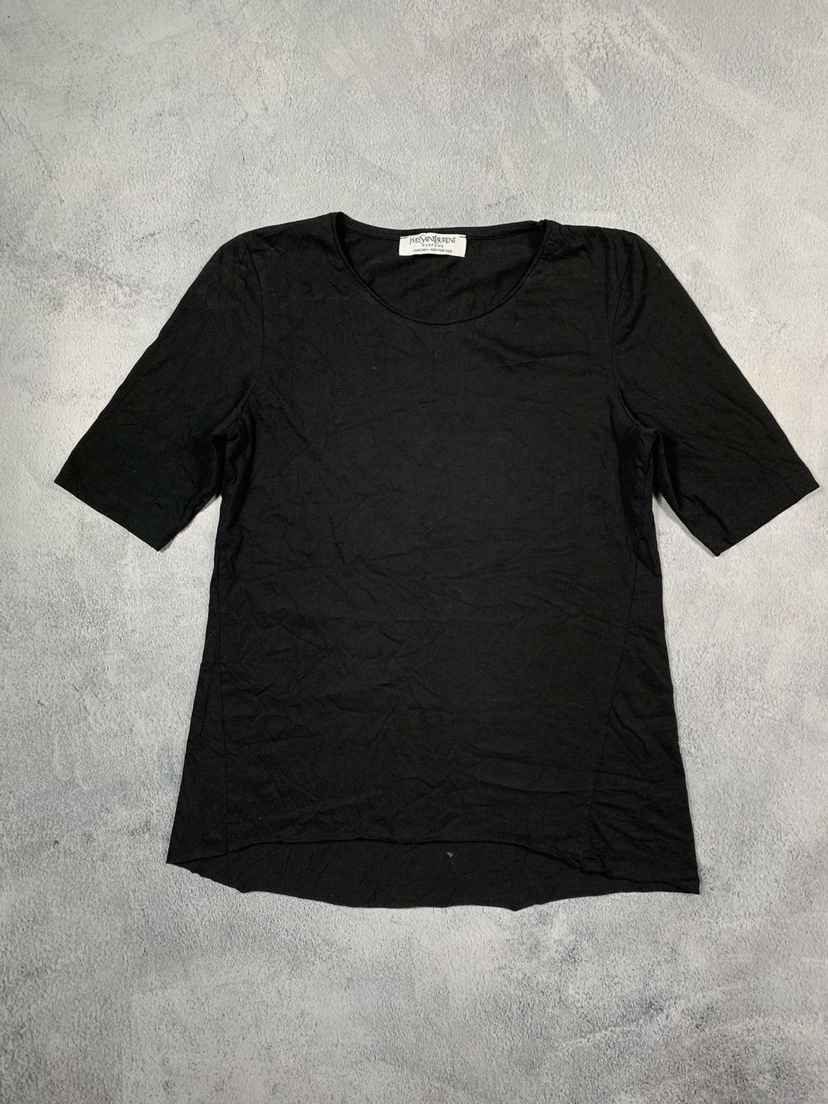 Yves Saint Laurent Vintage Y2K Yves Saint Laurent uniform biglogo tee size M Size M / US 6-8 / IT 42-44 - 7 Thumbnail