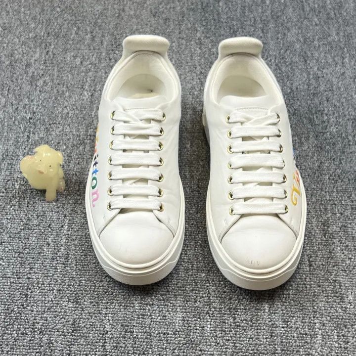 Louis Vuitton Louis Vuitton Time Out Low-Top Sneakers for Women -2508 Size US 6 / IT 36 - 2 Thumbnail