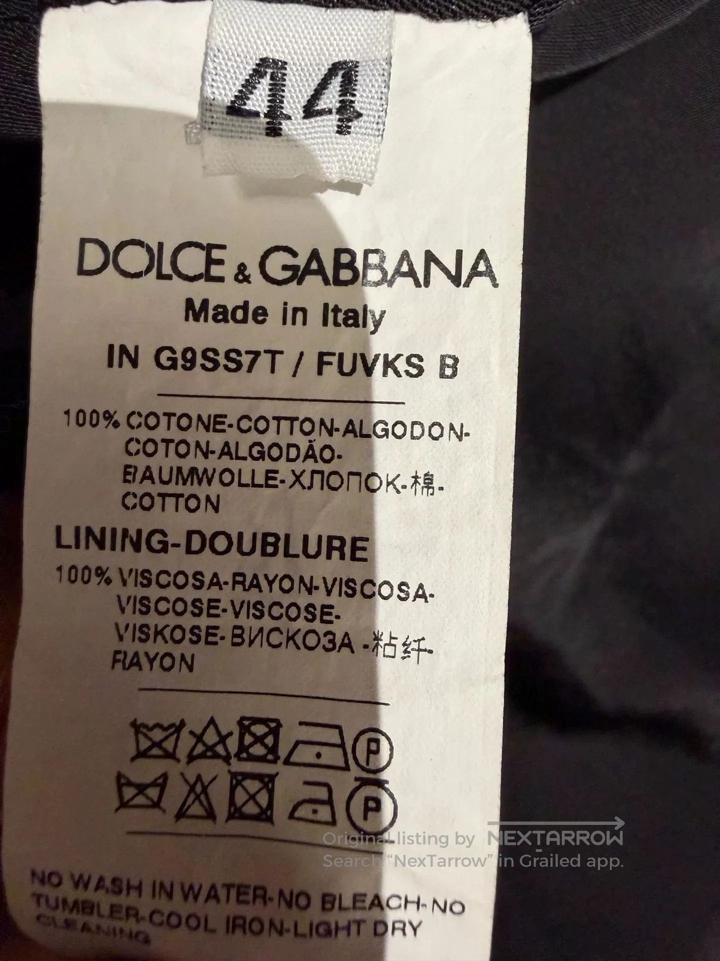 Dolce & Gabbana Dolce & Gabbana Corduroy Biker Jacket. Size US S / EU 44-46 / 1 - 9 Thumbnail