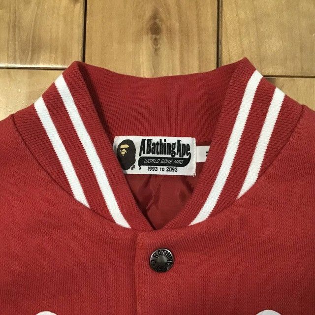 Bape BAPE SHARK SWEAT VARSITY JACKET a bathing ape Size US M / EU 48-50 / 2 - 5 Thumbnail