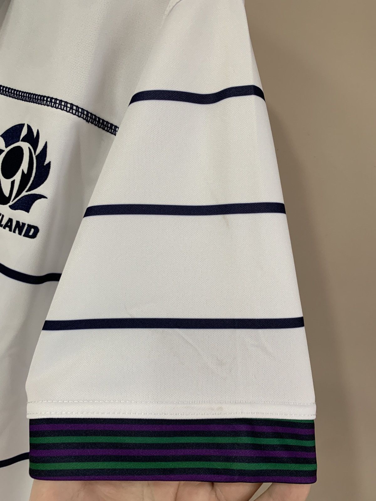 Macron Scotland Away Rugby Union Shirt Macron Jersey Size XL Size US XL / EU 56 / 4 - 7 Thumbnail