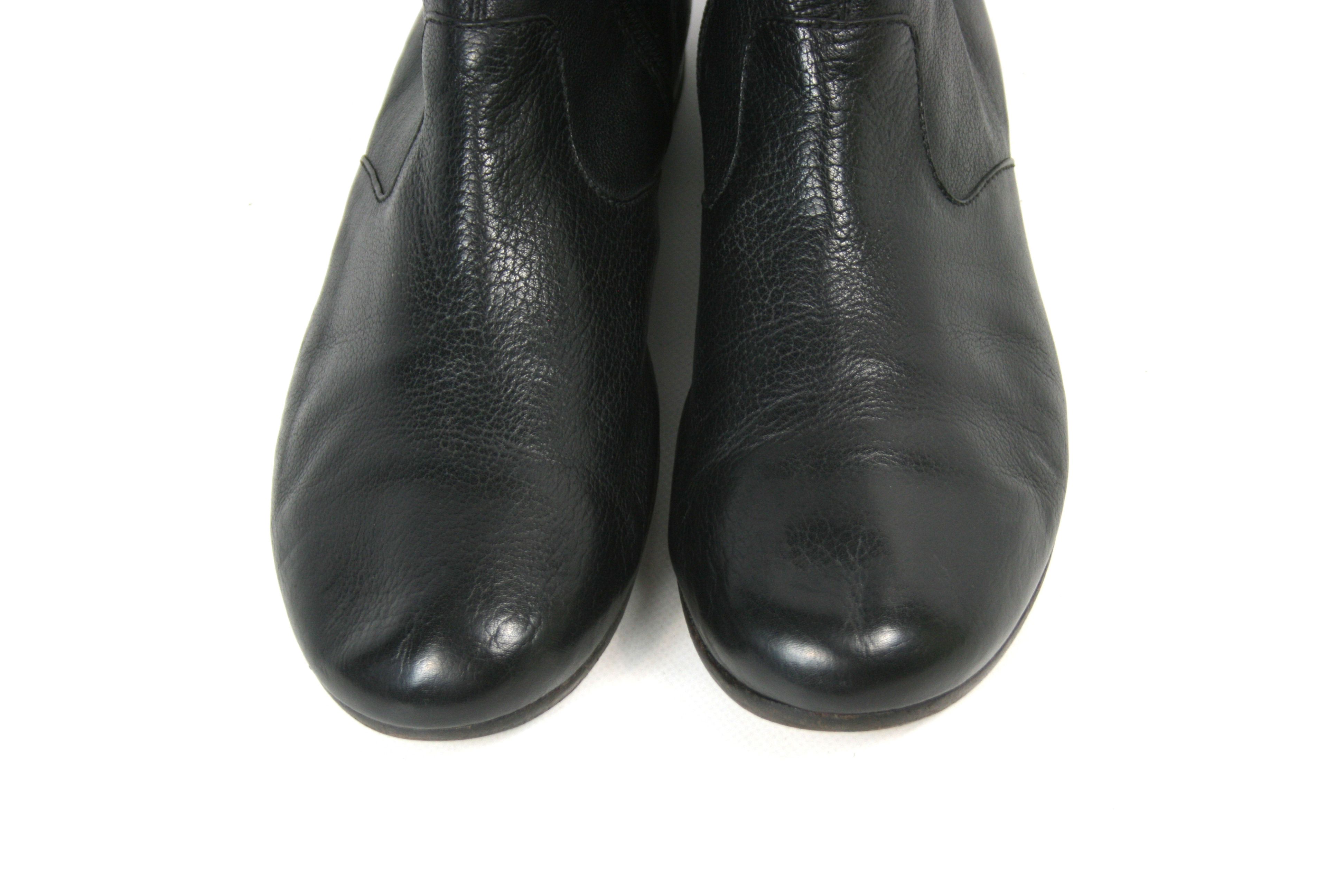 MoMA Avant Garde Biker Leather Boots Size US 9 / EU 42 - 5 Thumbnail