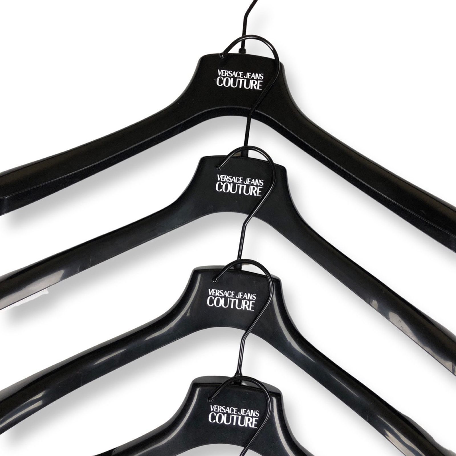 Versace Versace Logo Plastic Hangers Size ONE SIZE - 3 Thumbnail