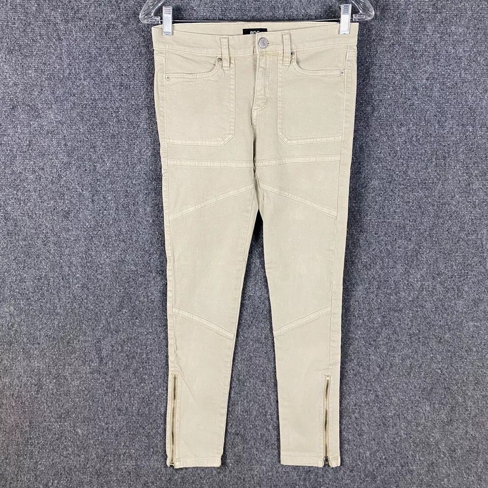 Bdg BDG Jeans Women's Size 26 Stretch Beige Cotton Low Rise Size 28" / US 6 / IT 42 - 1 Thumbnail