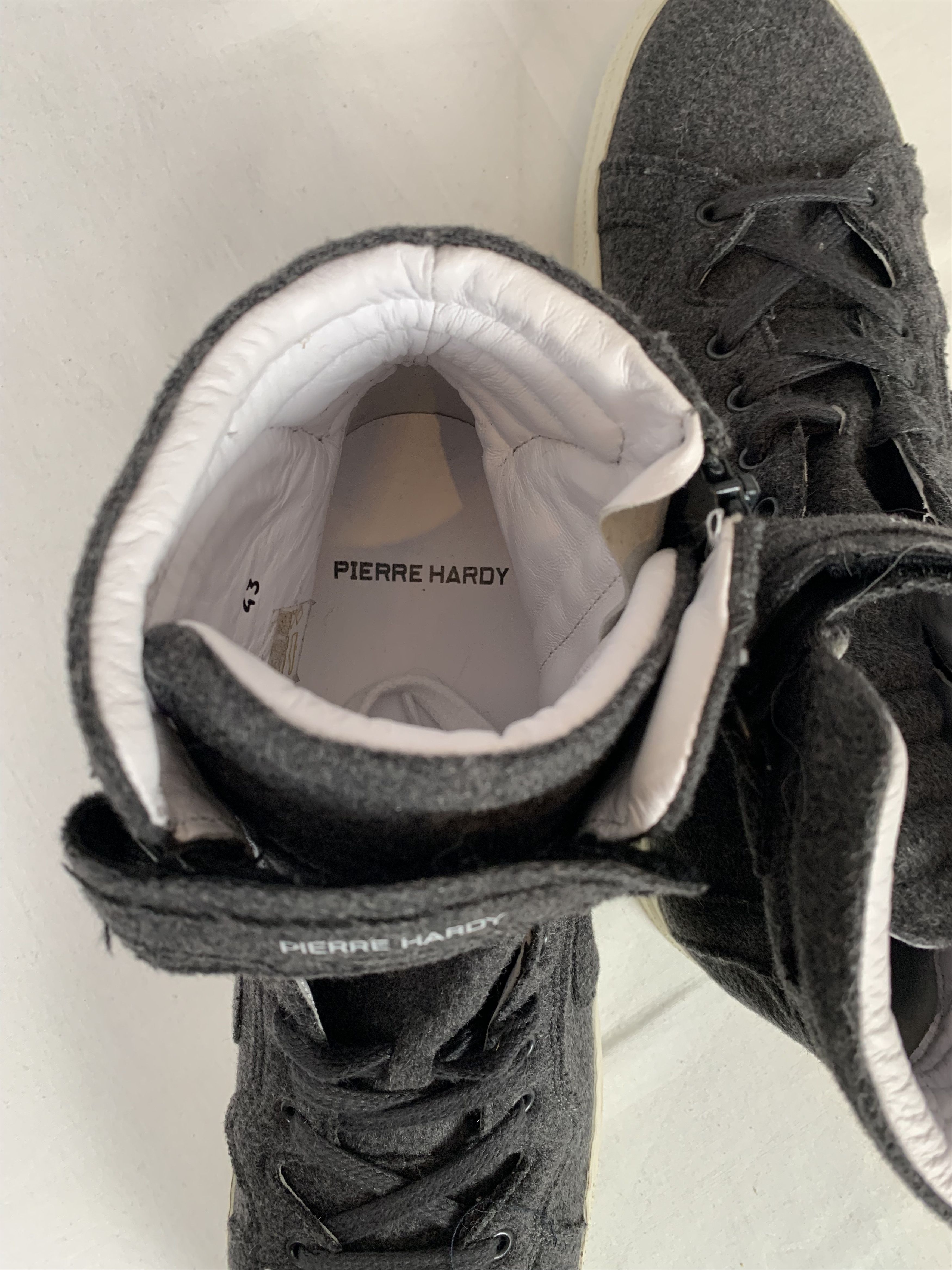 Pierre Hardy Pierre Hardy High Top Sneakers Size US 10 / EU 43 - 9 Thumbnail