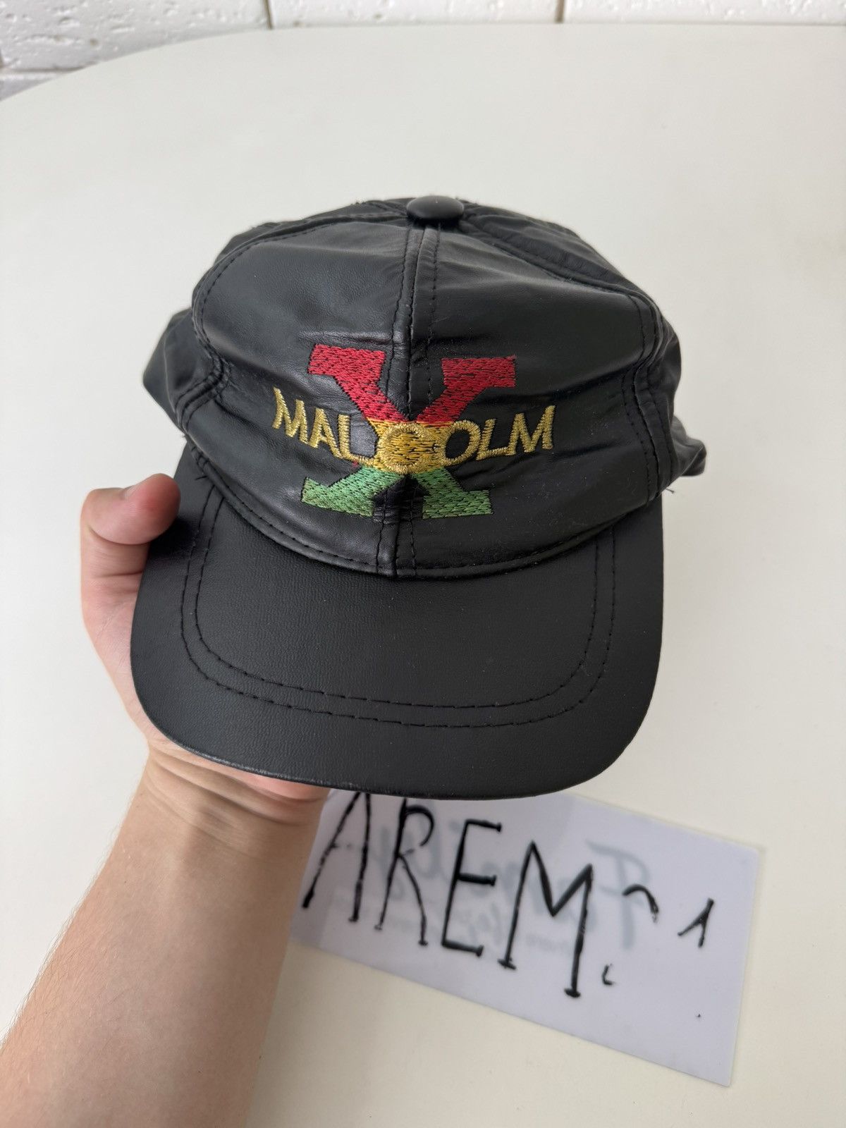 Other Malcolm X made in USA vintage cap hat Size ONE SIZE - 2 Thumbnail