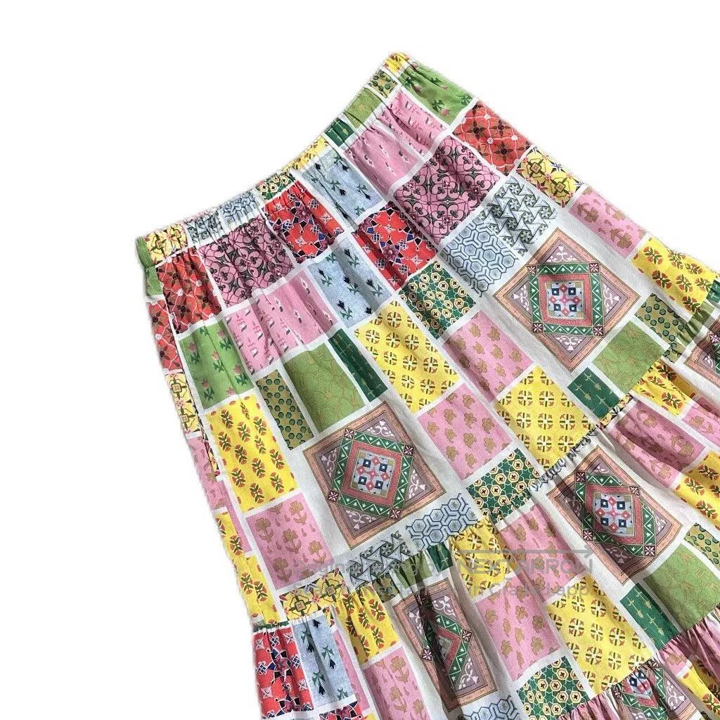 Comme des Garcons Comme des Garçons 1999ss Patchwork Cake Skirt. Size 31" - 2 Thumbnail