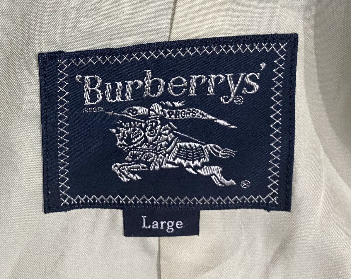 Burberry Vintage Burberry Double Coat Zipper Hoodie (L) Size US L / EU 52-54 / 3 - 18 Thumbnail