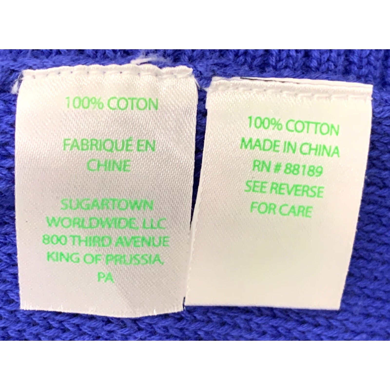 Lilly Pulitzer Lilly Pulitzer Women's Purple Fringed Sweater Vest XS Open Front Size XS / US 0-2 / IT 36-38 - 5 Thumbnail