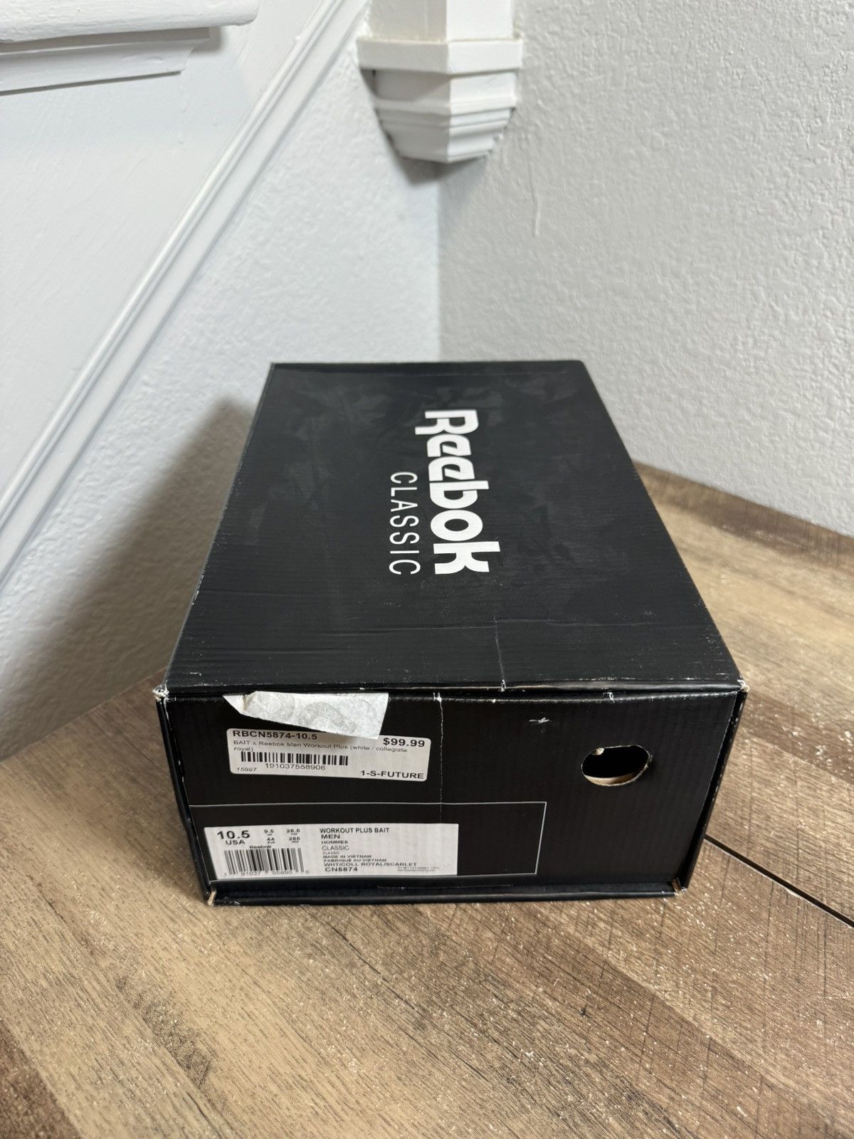 Reebok Reebok x BAIT Workout Plus Low Size 10.5 With Box Sneakers Size US 10.5 / EU 43-44 - 8 Thumbnail