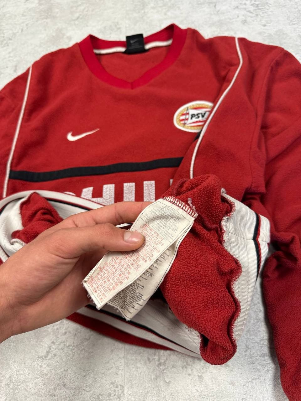 Nike Vintage Nike PSV Philips Big Logo Sweatshirt Size M Size US M / EU 48-50 / 2 - 12 Thumbnail