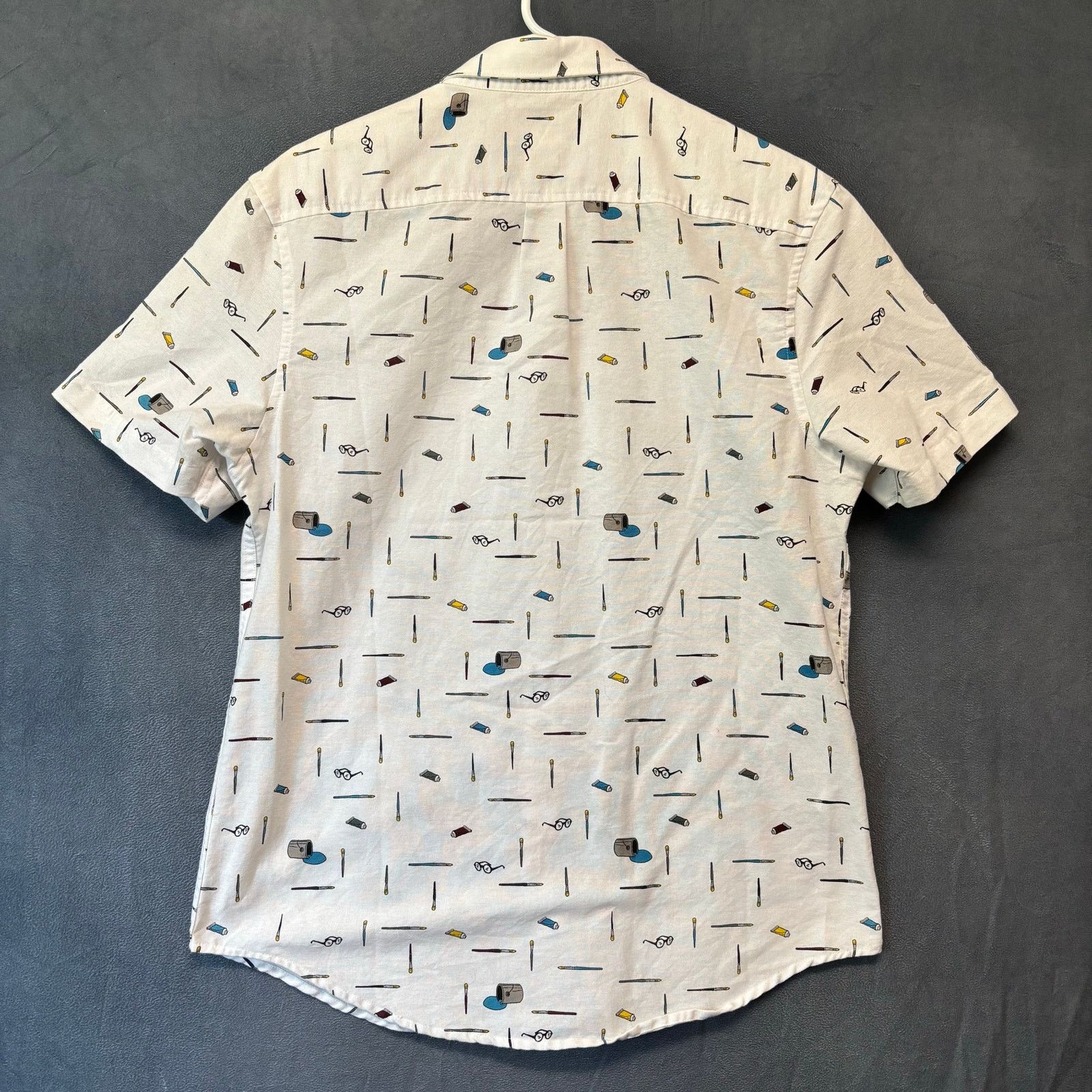 Other Penguin Heritage Slim Fit Shirt Knit Glasses Paint Brushes Size US M / EU 48-50 / 2 - 2 Thumbnail