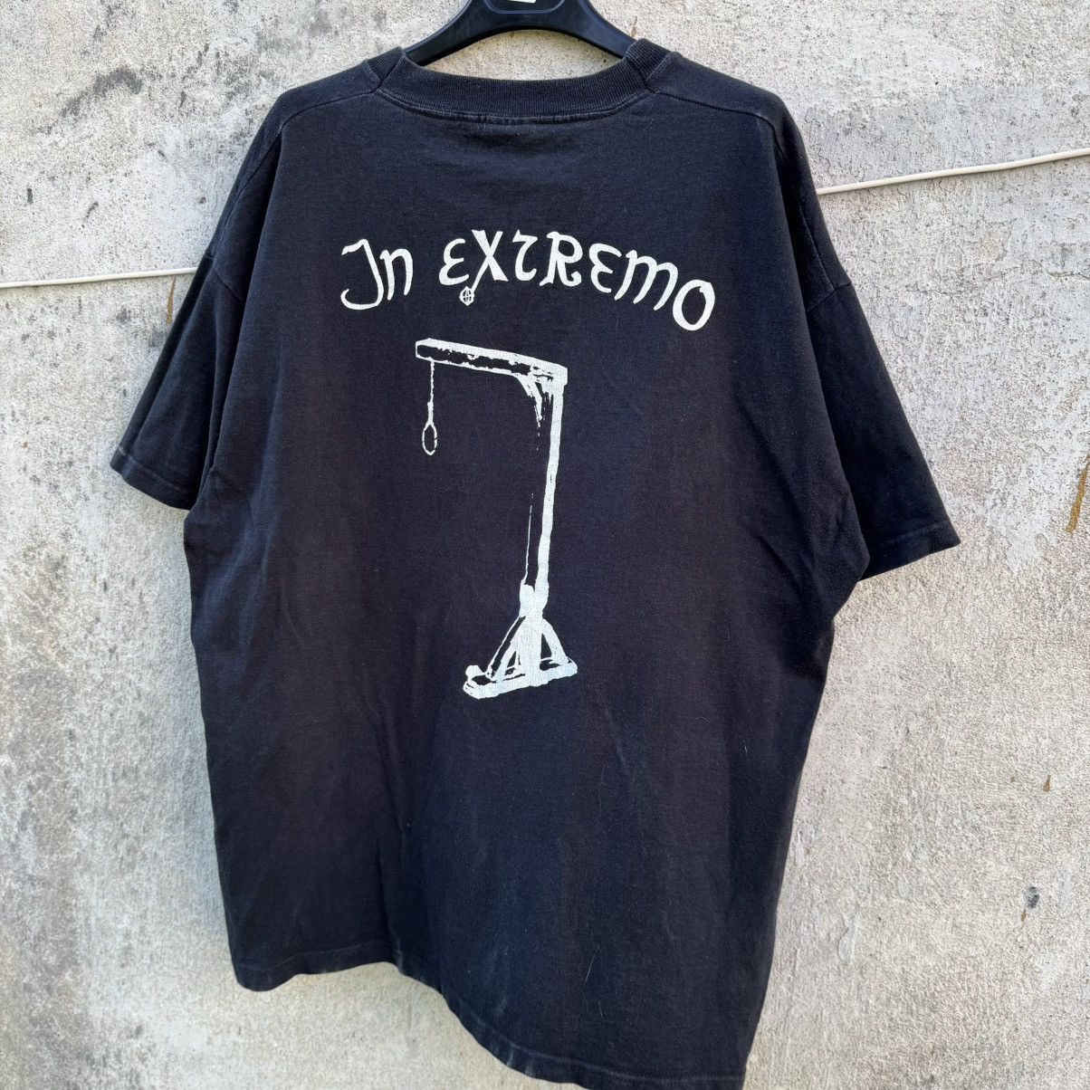 Band Tees Vintage In Extremo Washed Folk Metal Band Tee Gothic 00s Size US XL / EU 56 / 4 - 13 Thumbnail