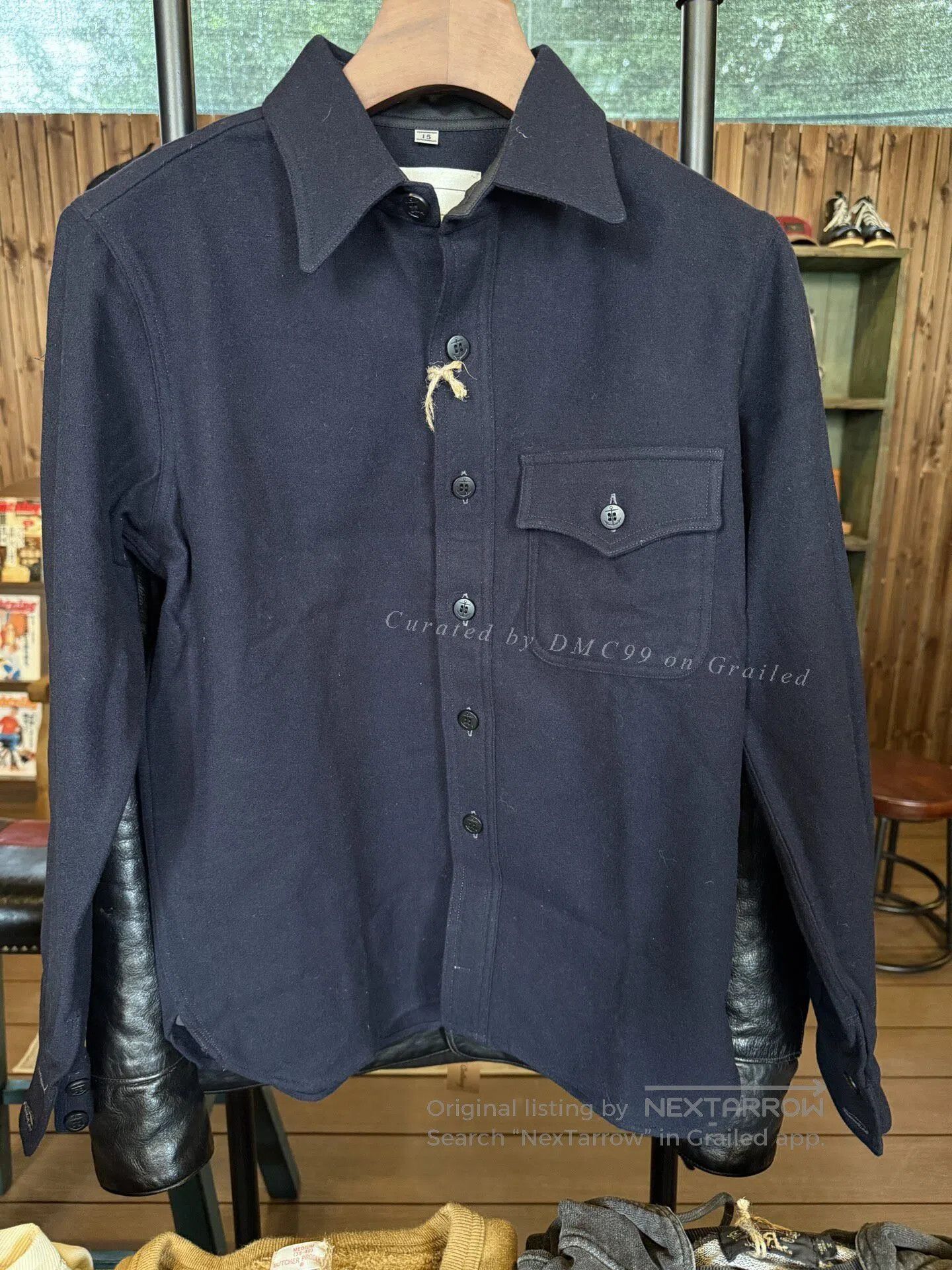 At Last & Co At Last&Co CPO Wool Shirt New. Size US M / EU 48-50 / 2 - 1 Thumbnail