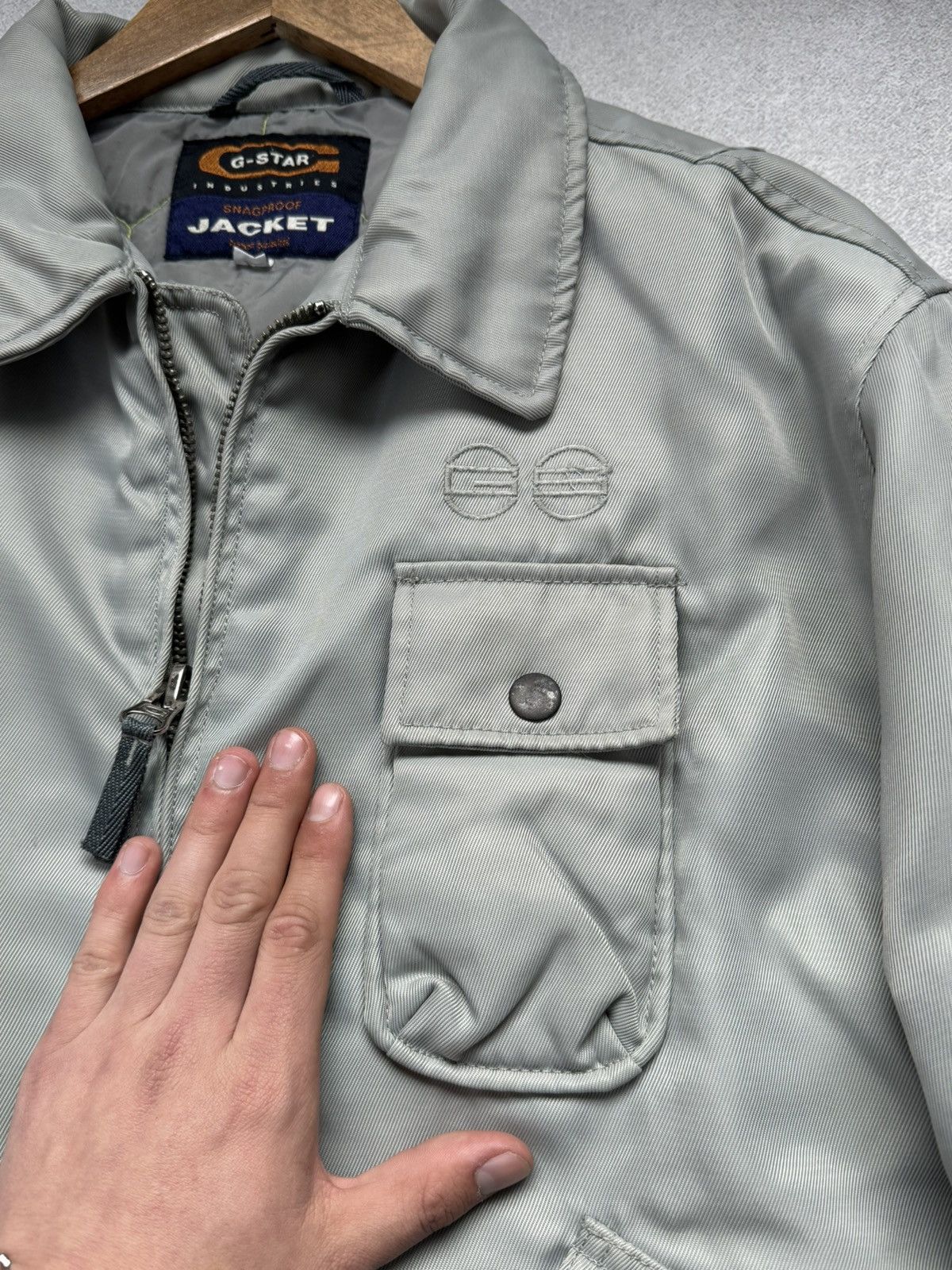 G-Star G-Star Bomber Jacket MA2 Flyer Quilted Vintage Military Mint Size US L / EU 52-54 / 3 - 9 Thumbnail