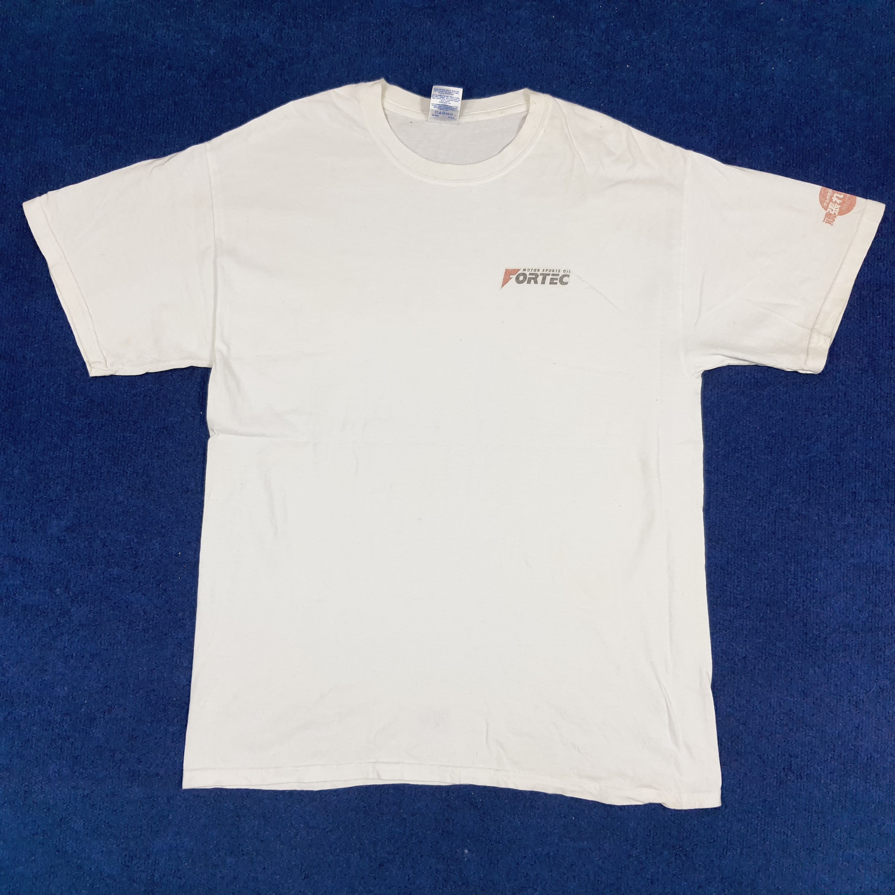 Vintage Vintage Motor Sports Oil Fortec Germany Automotive Tshirt Size US L / EU 52-54 / 3 - 3 Thumbnail