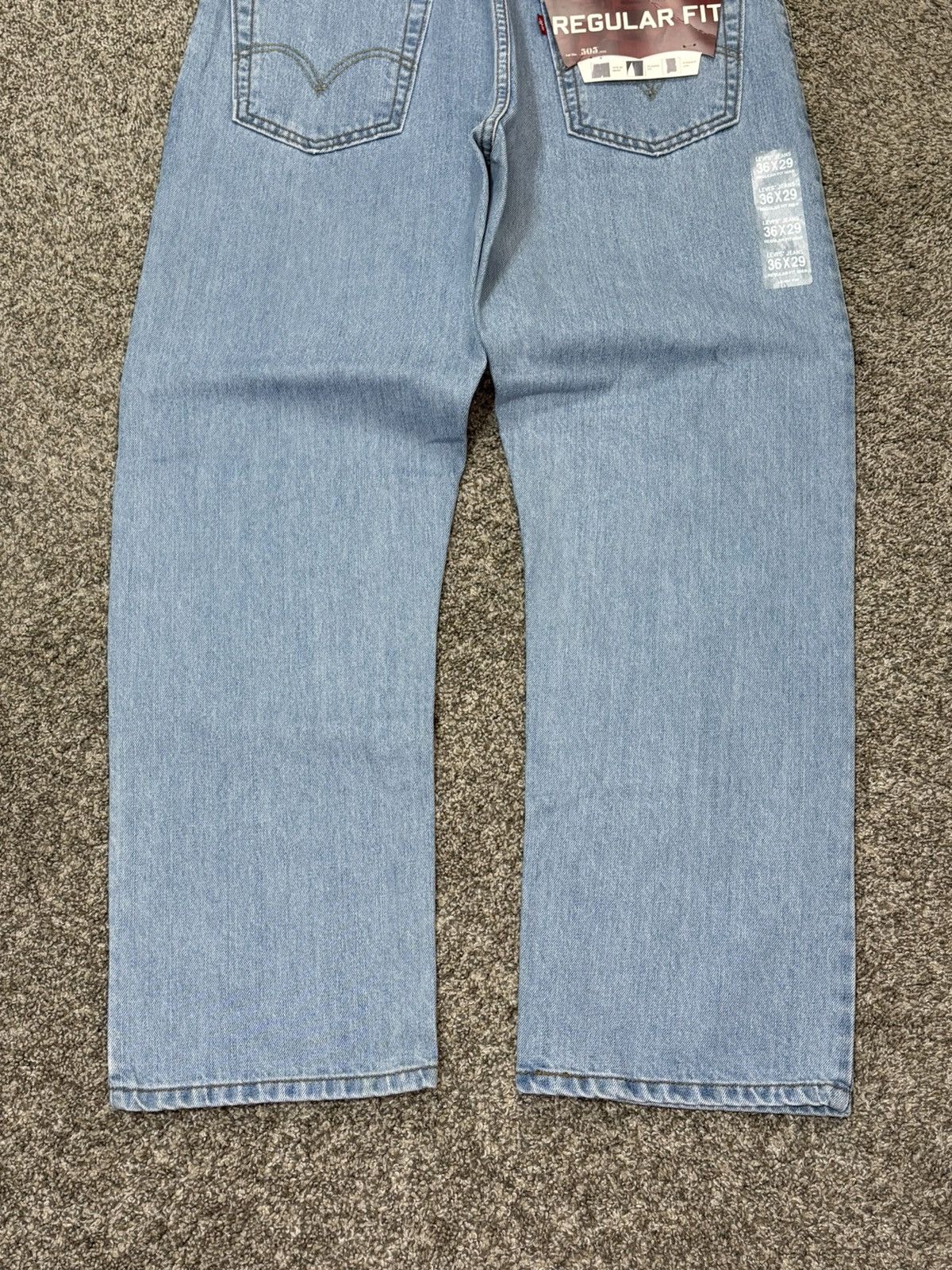Levi's Vintage Levis 505 Jeans 36x29 Y2K Deadstock Regular Straight Size US 36 / EU 52 - 2 Thumbnail