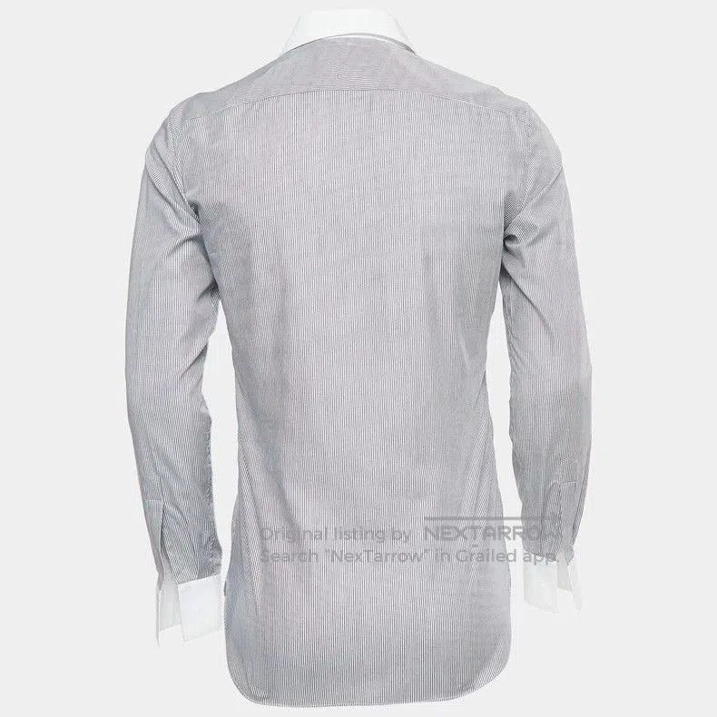 Fendi Fendi Gray Checked Long Sleeve Shirt. Size US L / EU 52-54 / 3 - 2 Thumbnail