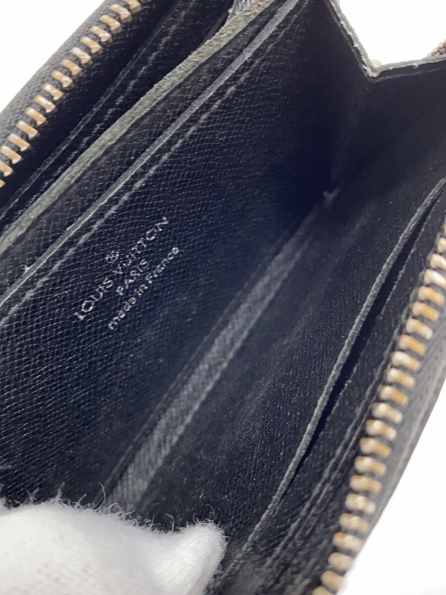 Louis Vuitton Louis Vuitton Taiga Zippy Coin Purse Cowhide Black Size ONE SIZE - 5 Thumbnail