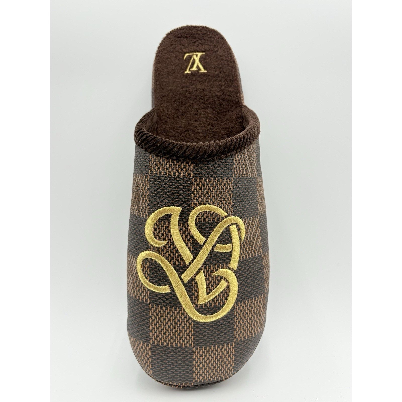 Louis Vuitton Louis Vuitton Palace Slipper Damier Pop ' Ebene ' | NEW! Size US 12 / EU 45 - 11 Thumbnail