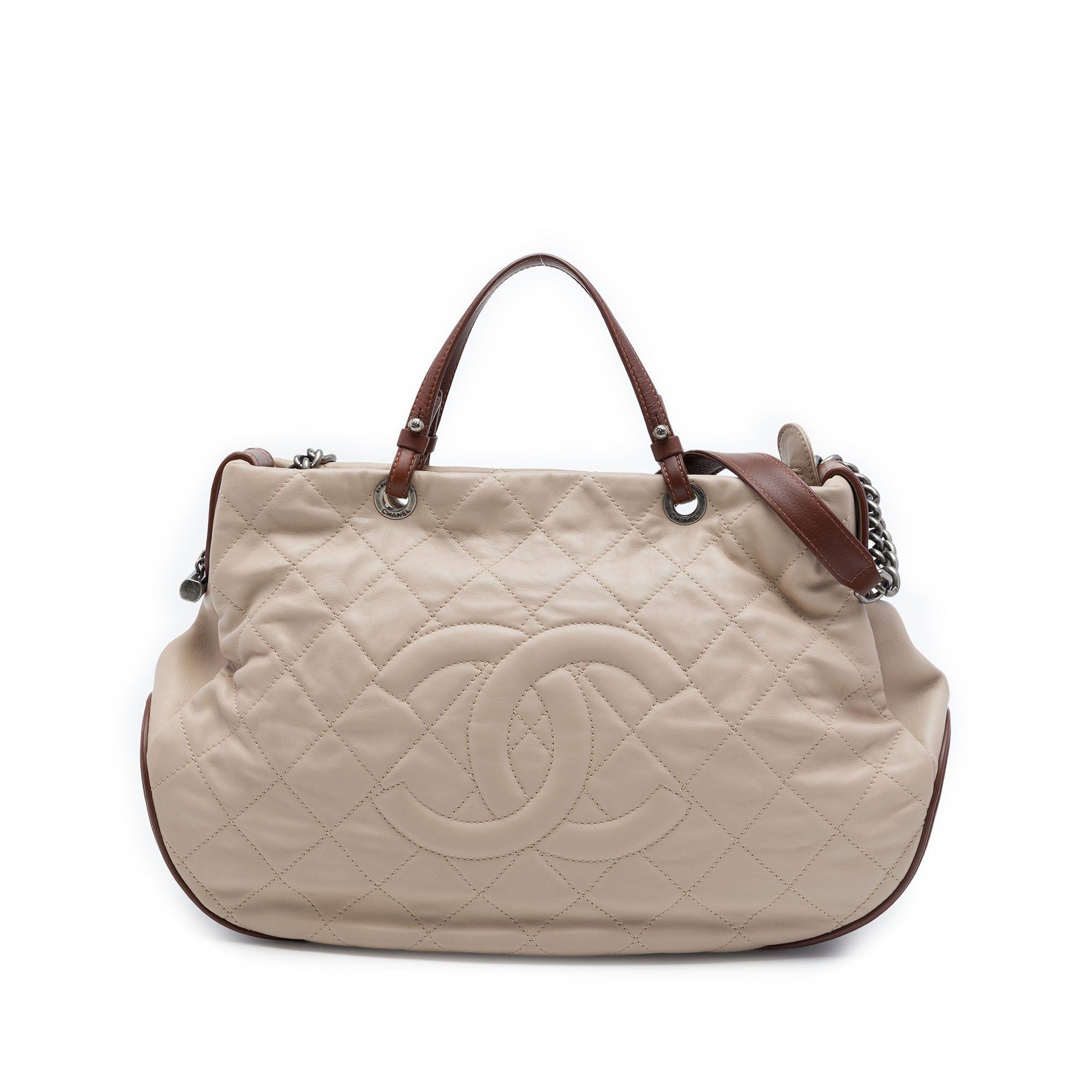 Chanel Quilted Lambskin Country Chic Satchel Size ONE SIZE - 1 Thumbnail