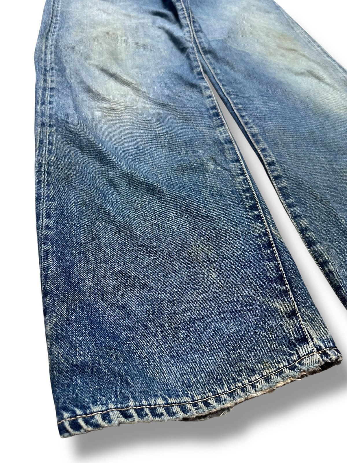 Spellbound Spellbound x Domingo Selvedge Distressed Denim Faded Jeans Size US 32 / EU 48 - 15 Thumbnail