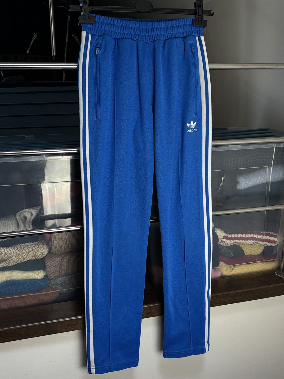 Adidas Adidas primeblue track pants sweatpants classics vintage Size US 32 / EU 48 - 2 Thumbnail