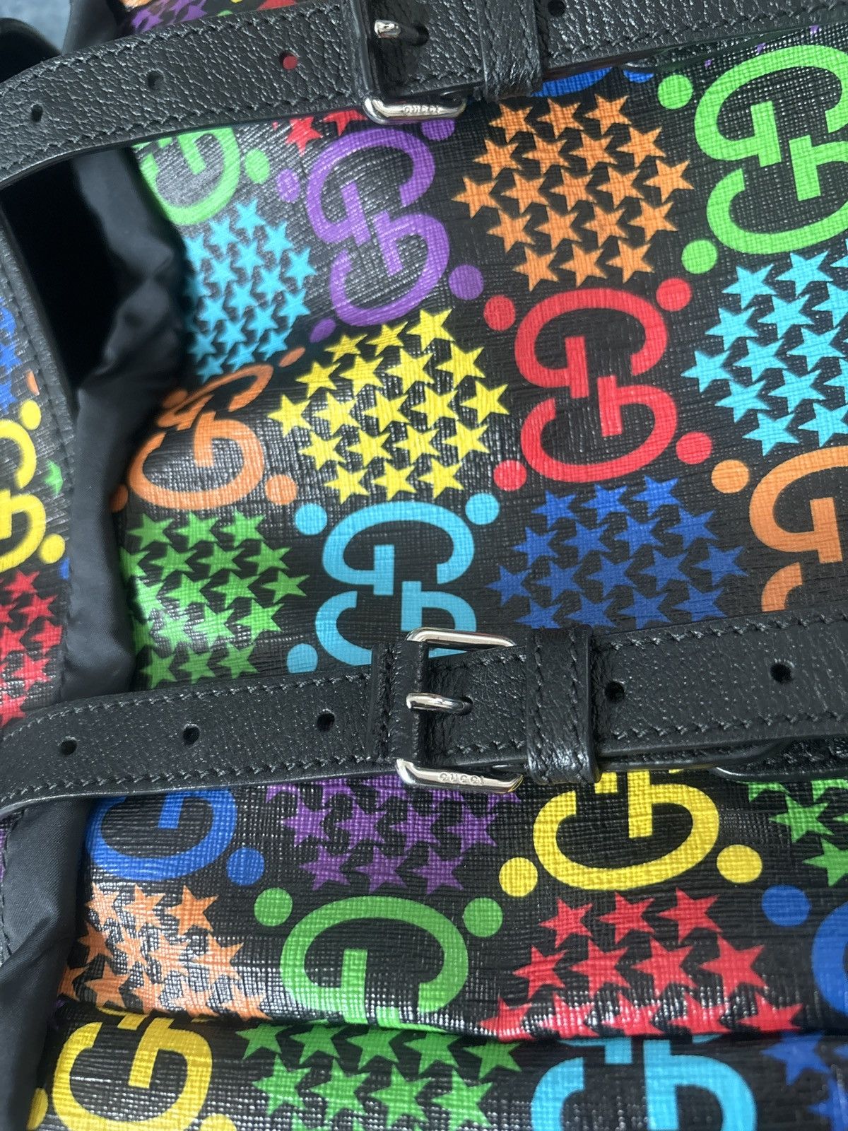 Gucci psychedelic backpack hotsell