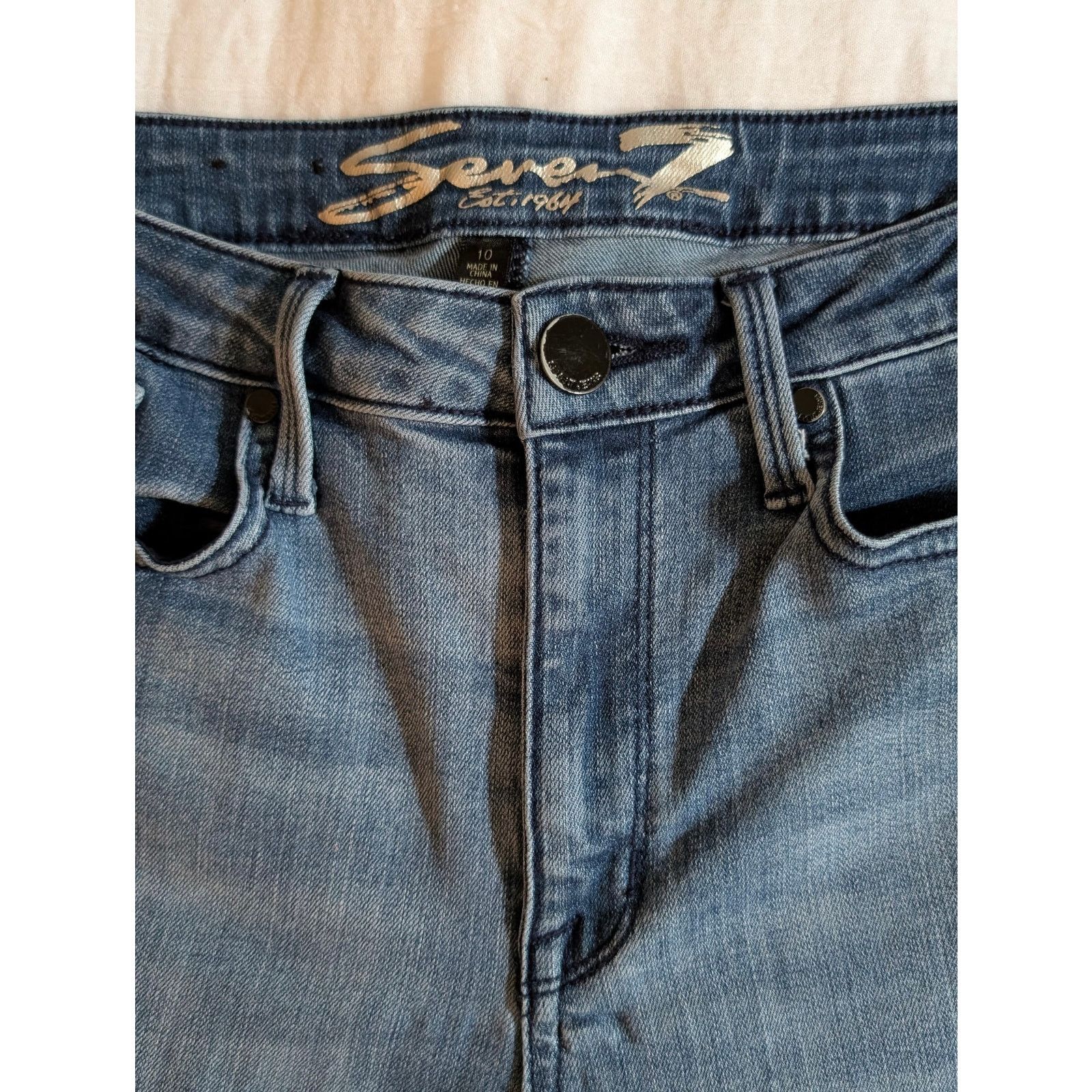 7 For All Mankind 7 For All Mankind The Skinny Jeans – Women’s 28 Size 32" / US 10 / IT 46 - 3 Thumbnail