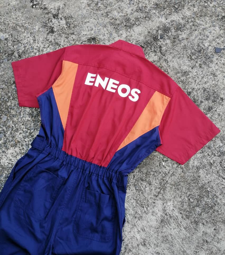 Vintage Vintage Eneos Shortsleeve Overalls Jumpsuits Size US 32 / EU 48 - 4 Thumbnail