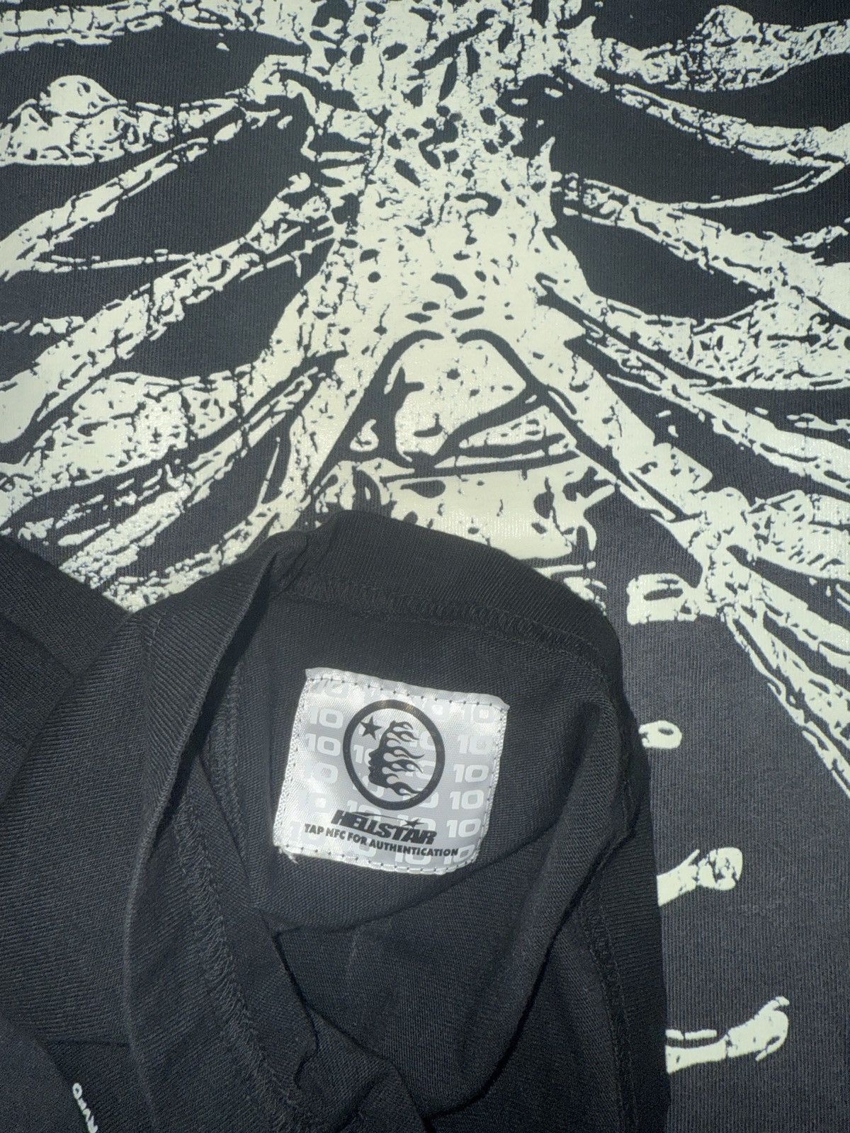 HELLSTAR Hellstar Skeleton Long Sleeve T-shirt Size US XXL / EU 58 / 5 - 6 Thumbnail