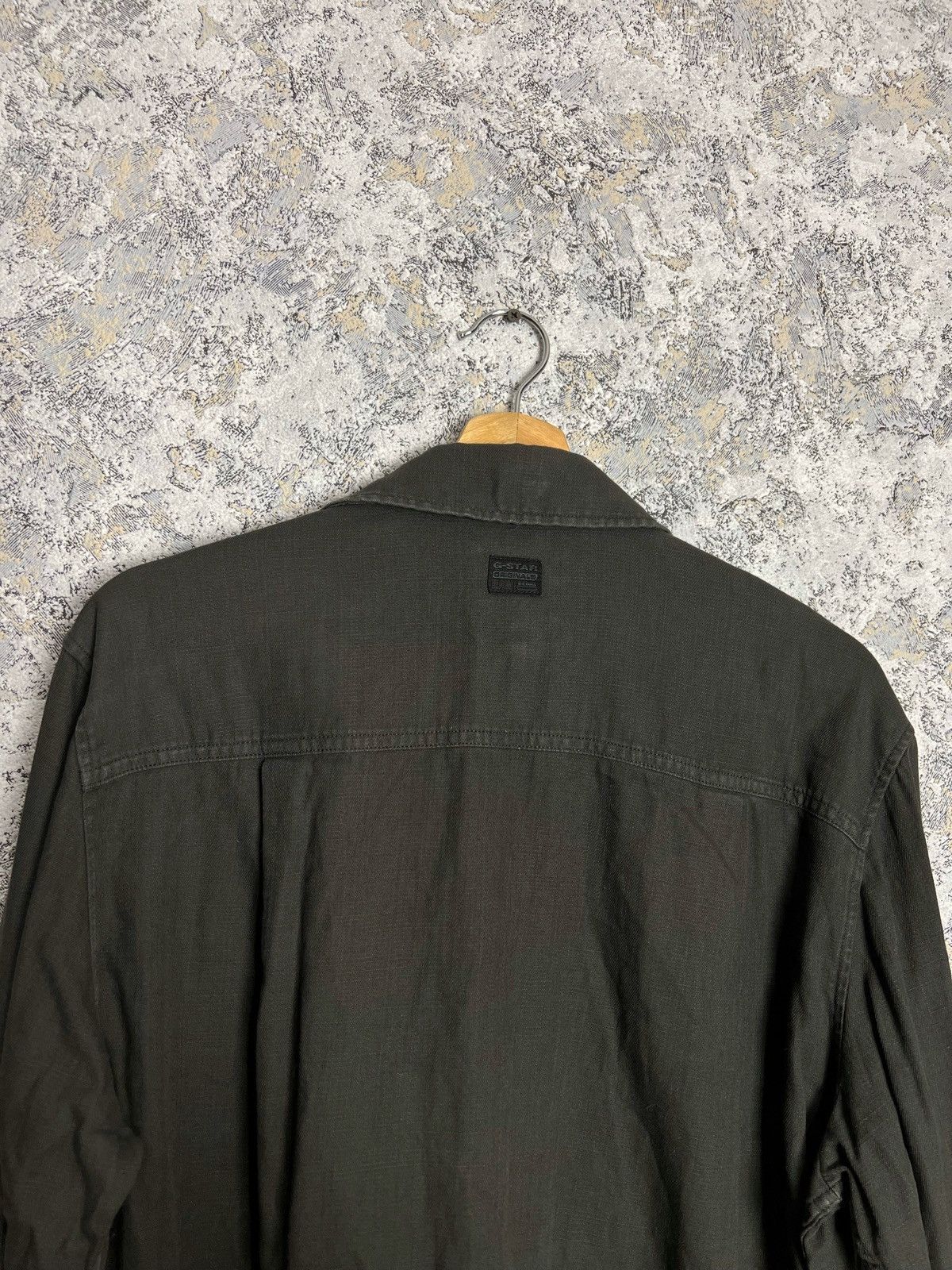 G-Star × Vintage Vintage G Star Button Shirt Pocket Men Brown Denim Raw Y2K Size US M / EU 48-50 / 2 - 5 Thumbnail