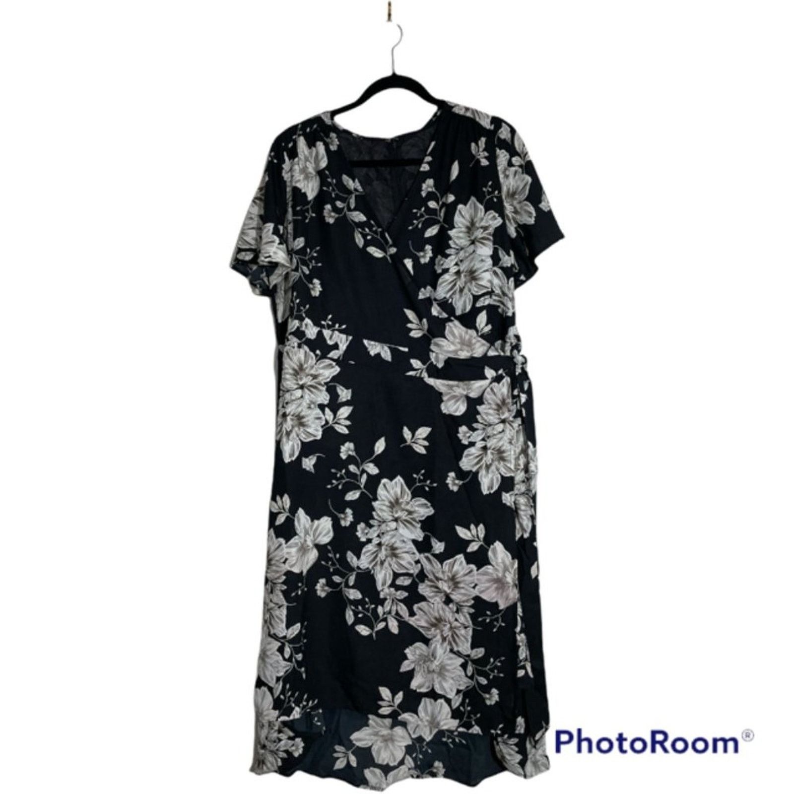 Other Jessica London Floral Wrap Dress Set 16W NWT Size XXL / US 16-18 / IT 52-54 - 1 Thumbnail
