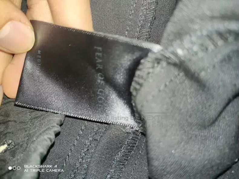 Fear of God Fear of God 3rd black cloth pants Size US 30 / EU 46 - 5 Thumbnail