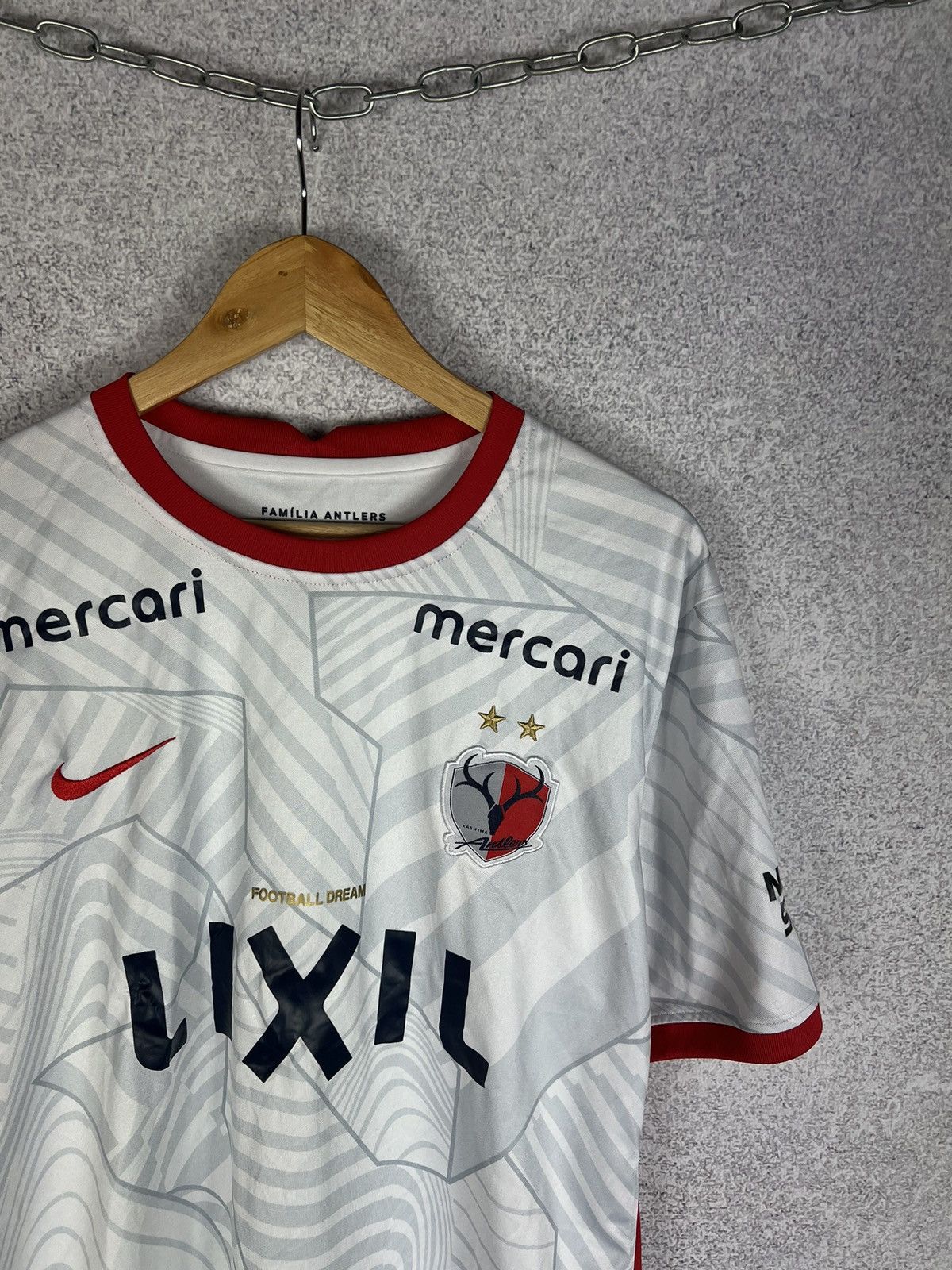 Nike Nike Kashima Antlers Soccer Jersey Football Shirt Size US XL / EU 56 / 4 - 2 Thumbnail