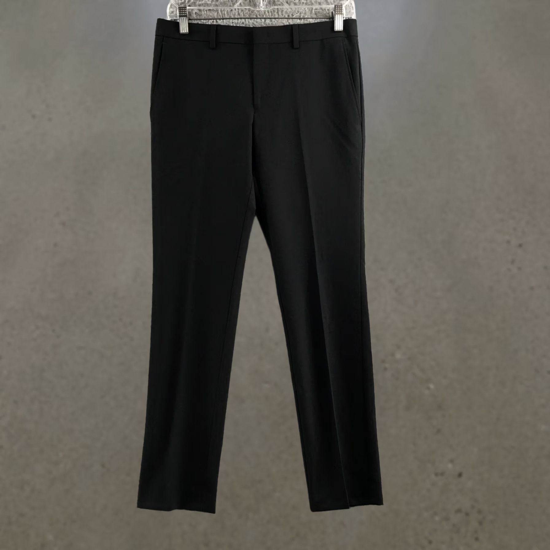 Kenneth Cole Kenneth Cole Reaction Dress Pants Womens 16R (30x27.5) Black Techni-Cole Size 38" / US 16 / IT 52 - 1 Thumbnail