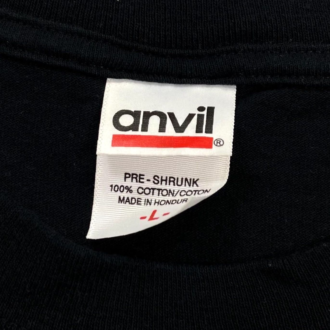 Anvil Anvil EMP “20 Years Of Rock ‘N’ Roll” Merch Record Label Band Music Black T-Shirt Large Size US L / EU 52-54 / 3 - 3 Thumbnail