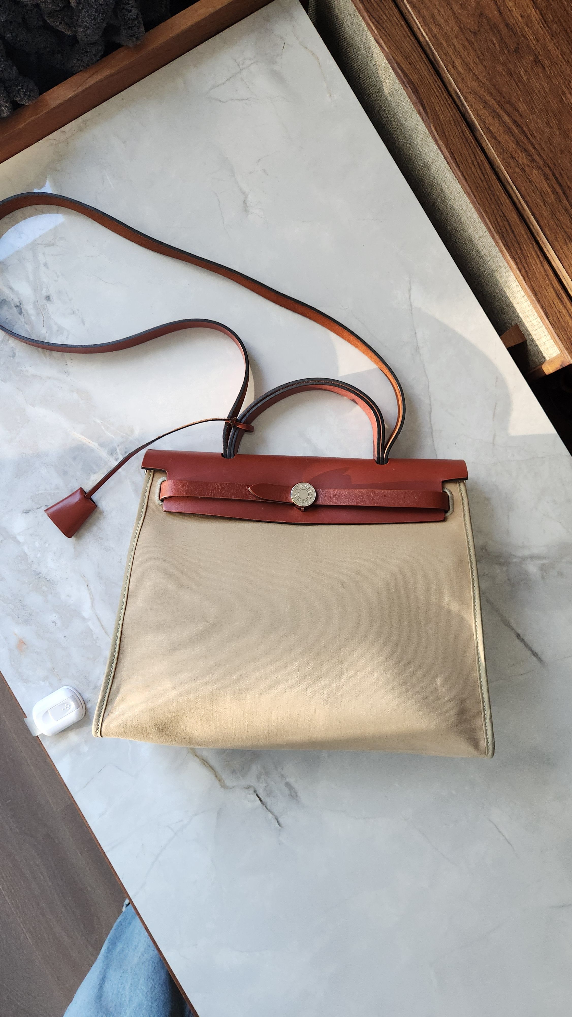 Hermes Herbag 31 zip Size ONE SIZE - 2 Thumbnail