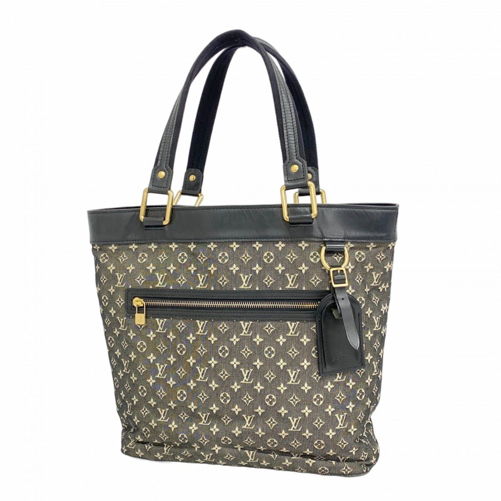 Louis Vuitton Tote Bag Monogram Mini Lucille Gm M92609 Noir Ladies, Women's