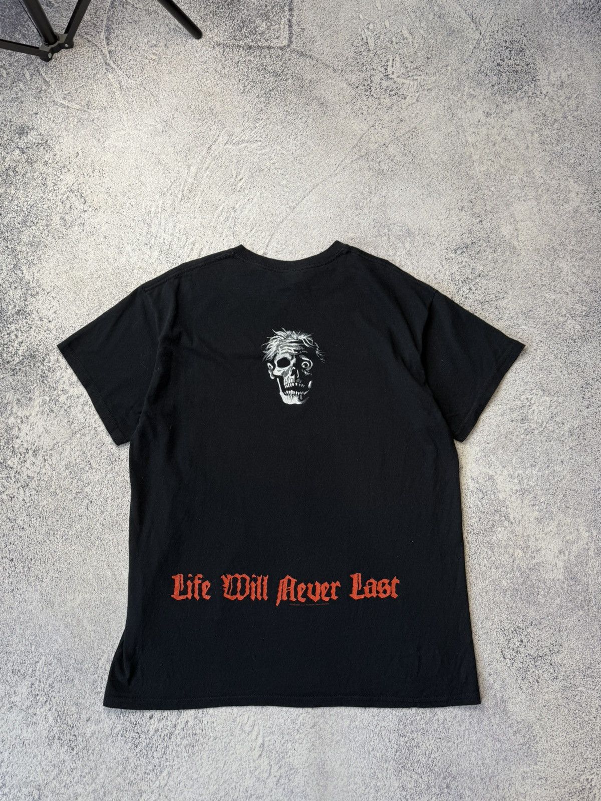 Band Tees Vintage Death 2008 Life Will Never Last Razamataz T-Shirt Size US L / EU 52-54 / 3 - 15 Thumbnail